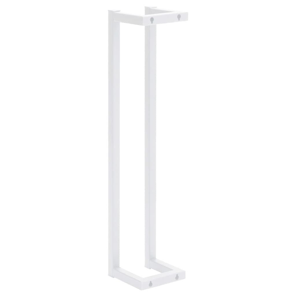 vidaXL Полотенцесушители Handtuchständer Weiß 12,5x12,5x60 cm Stahl