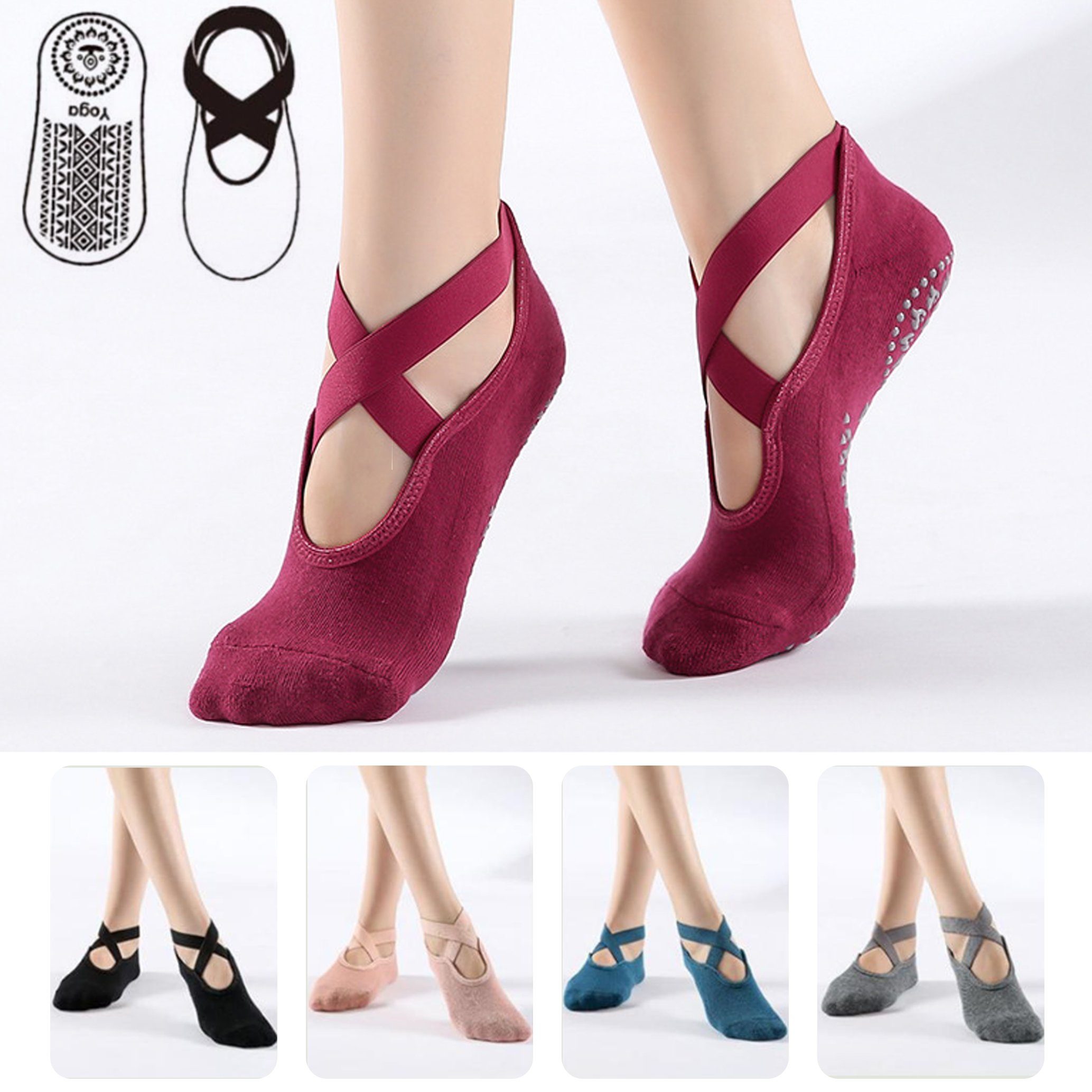 GOLDEN Sportsocken rutschfeste Socken Damen für günstig online kaufen