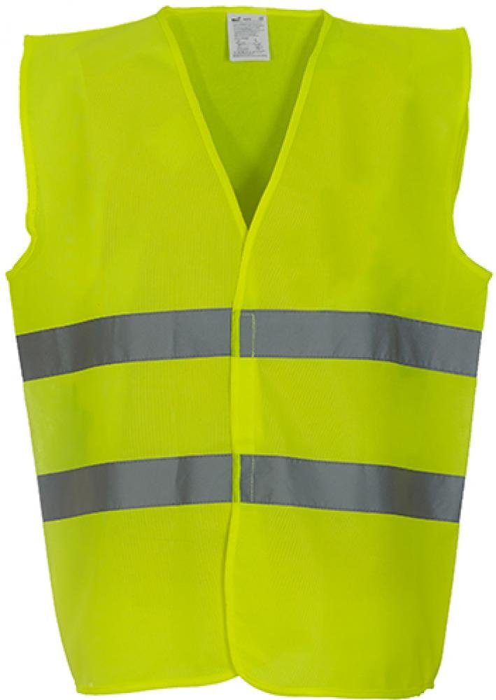 YOKO Warnweste Hi Vis 2 Bands Waistcoat - Sicherheitsweste - EN ISO 20471