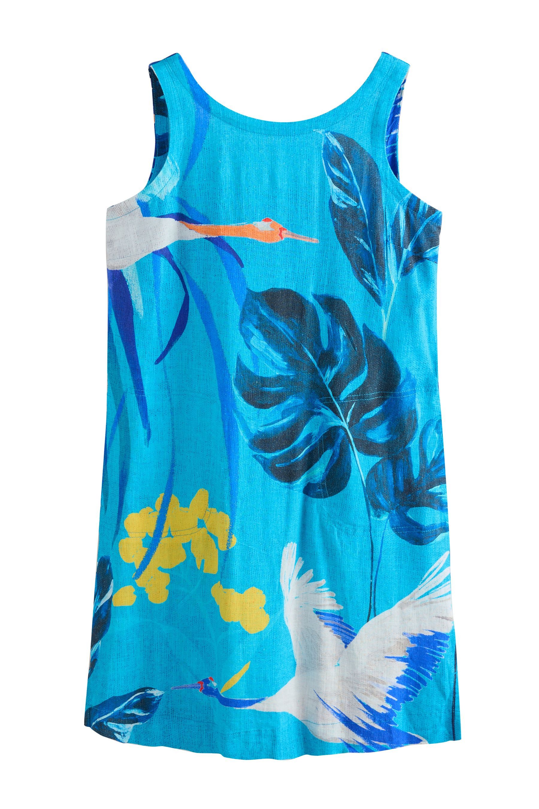 Next Minikleid Mini-Etuikleid mit Leinen mit U-Rückenausschnitt (1-tlg) günstig online kaufen