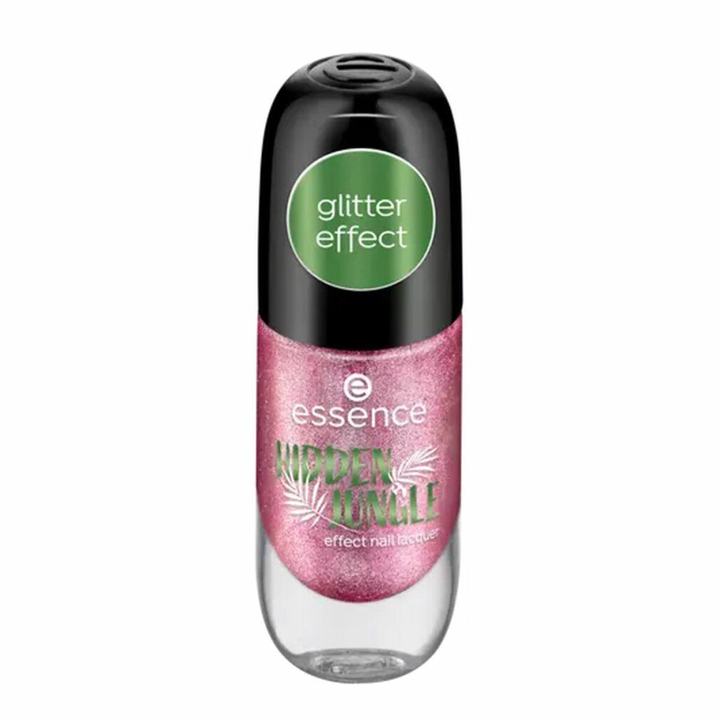 Essence Gel-Nagellack HIDDEN JUNGLE effect esmalte de uñas #04-rosa 8 ml
