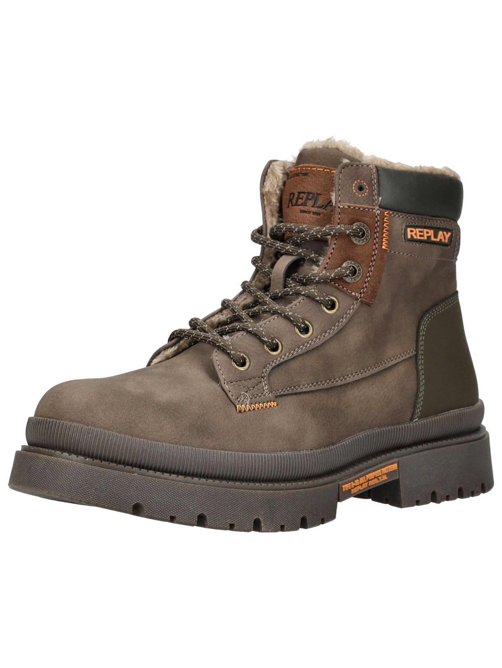 Replay Replay Stiefelette Leder/Synthetik Schnürstiefelette günstig online kaufen