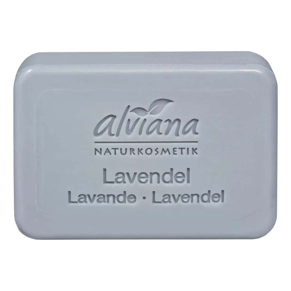 alviana Handseife Pflanzenölseife - Lavendel 100g