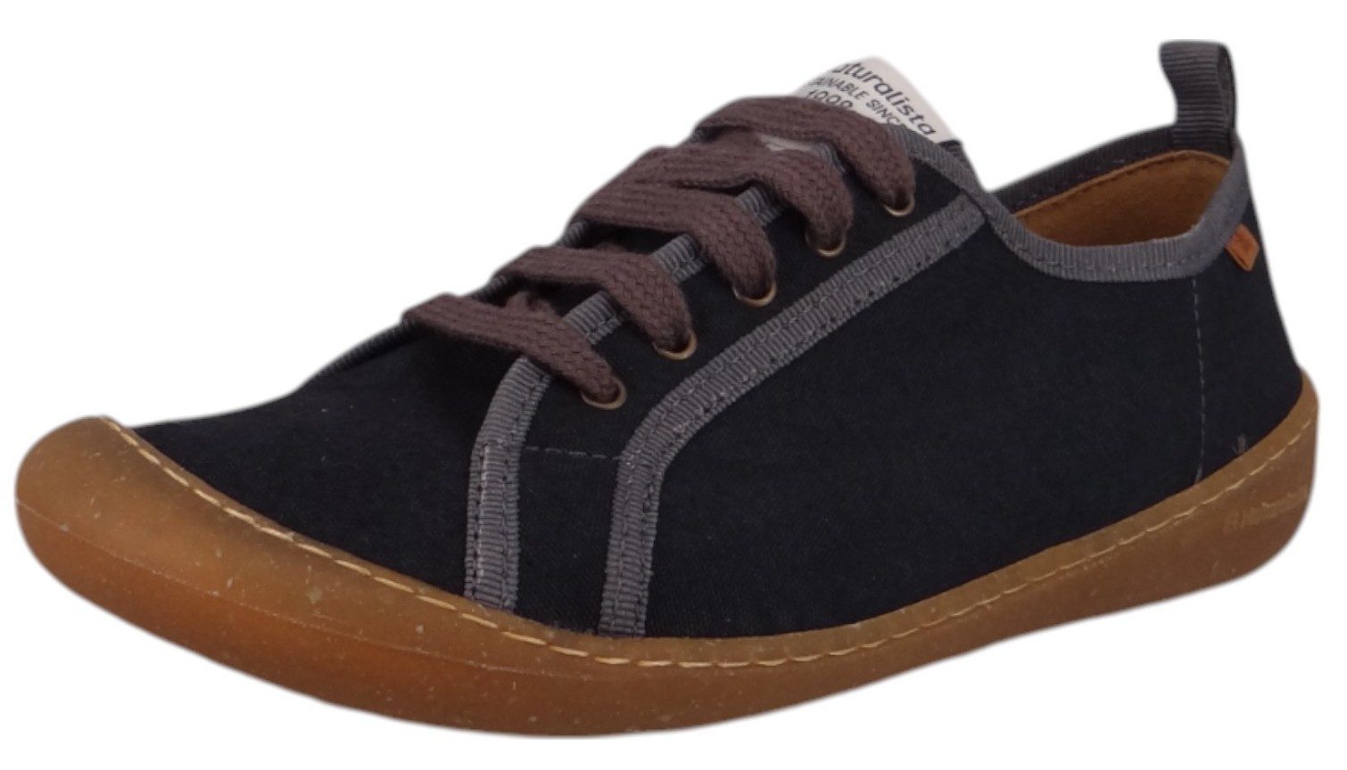 N5738T Pawikan Low Top Black Sneaker