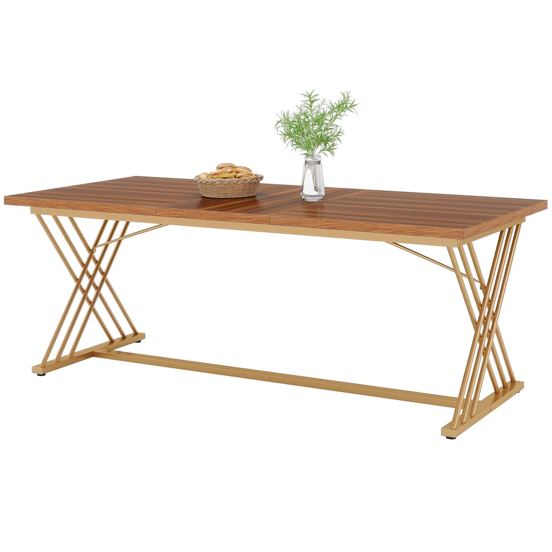 Tribesigns Esstisch 160 x 80 cm günstig online kaufen