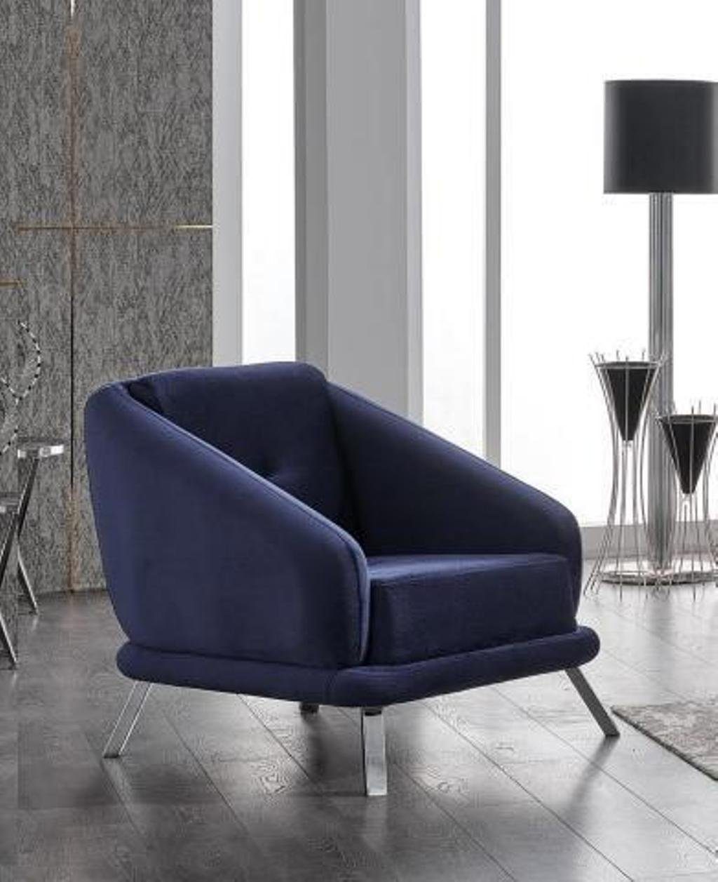 Modern Textil Sofagarnitur (3-St., 3-Sitzer 3+3+1 Europa Wohnzimmer 3 Made Set Stil 2x ohne + tlg in Sessel Designer, Couchtisch), JVmoebel Wohnzimmer-Set 1x