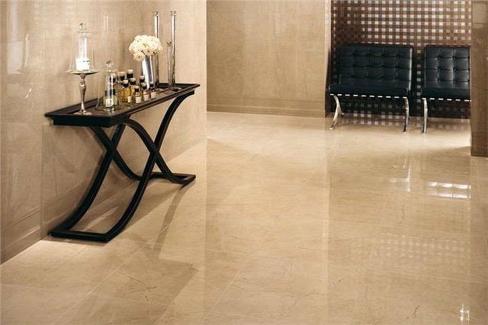 JVmoebel Bodenfliese Marmor Fliesen Crema Beige, Naturstein, elegant und robust, Marmor, Beige