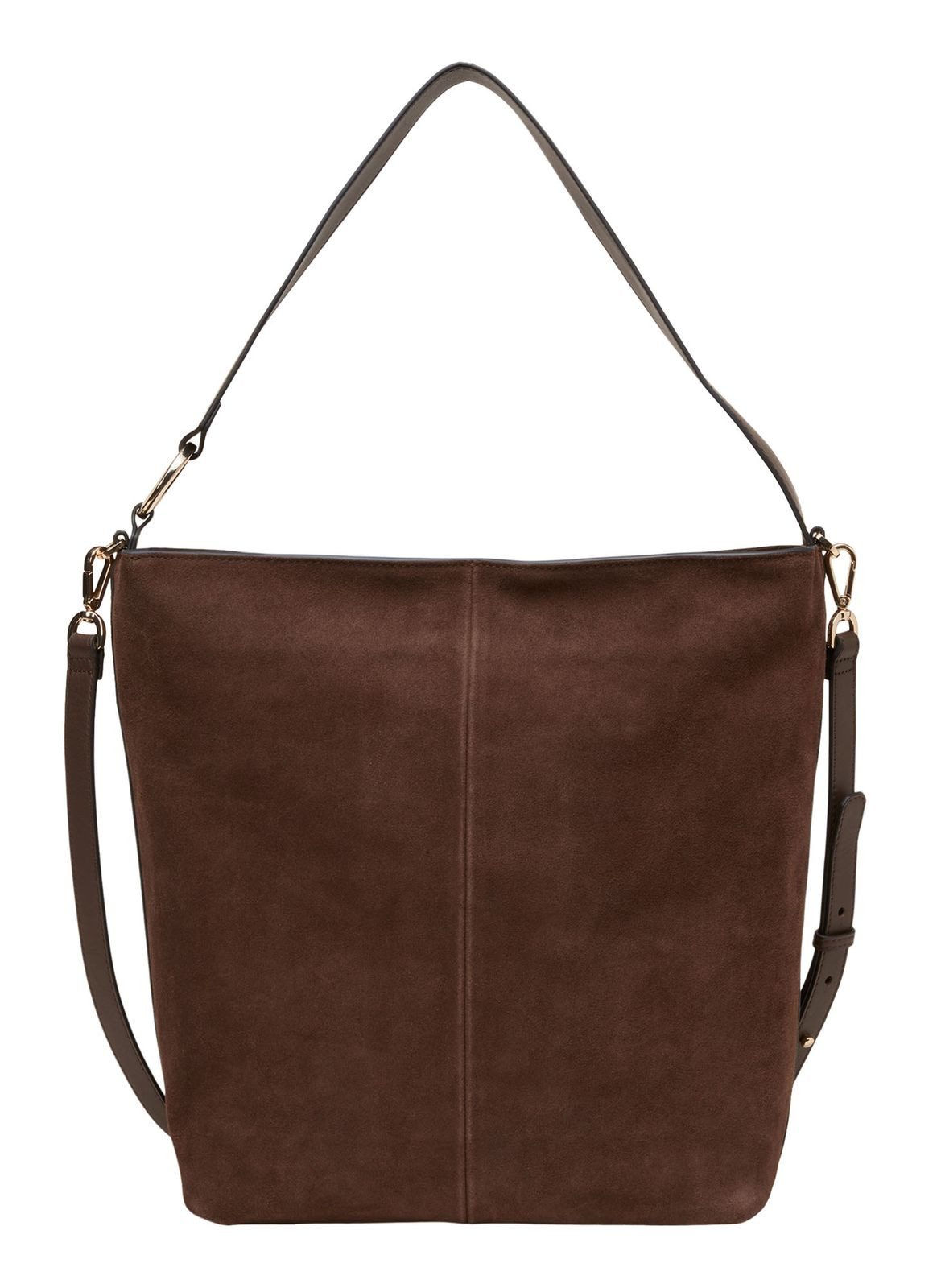 Marc O'Polo Schultertasche Hobo Bag, aus echtem Rindsleder