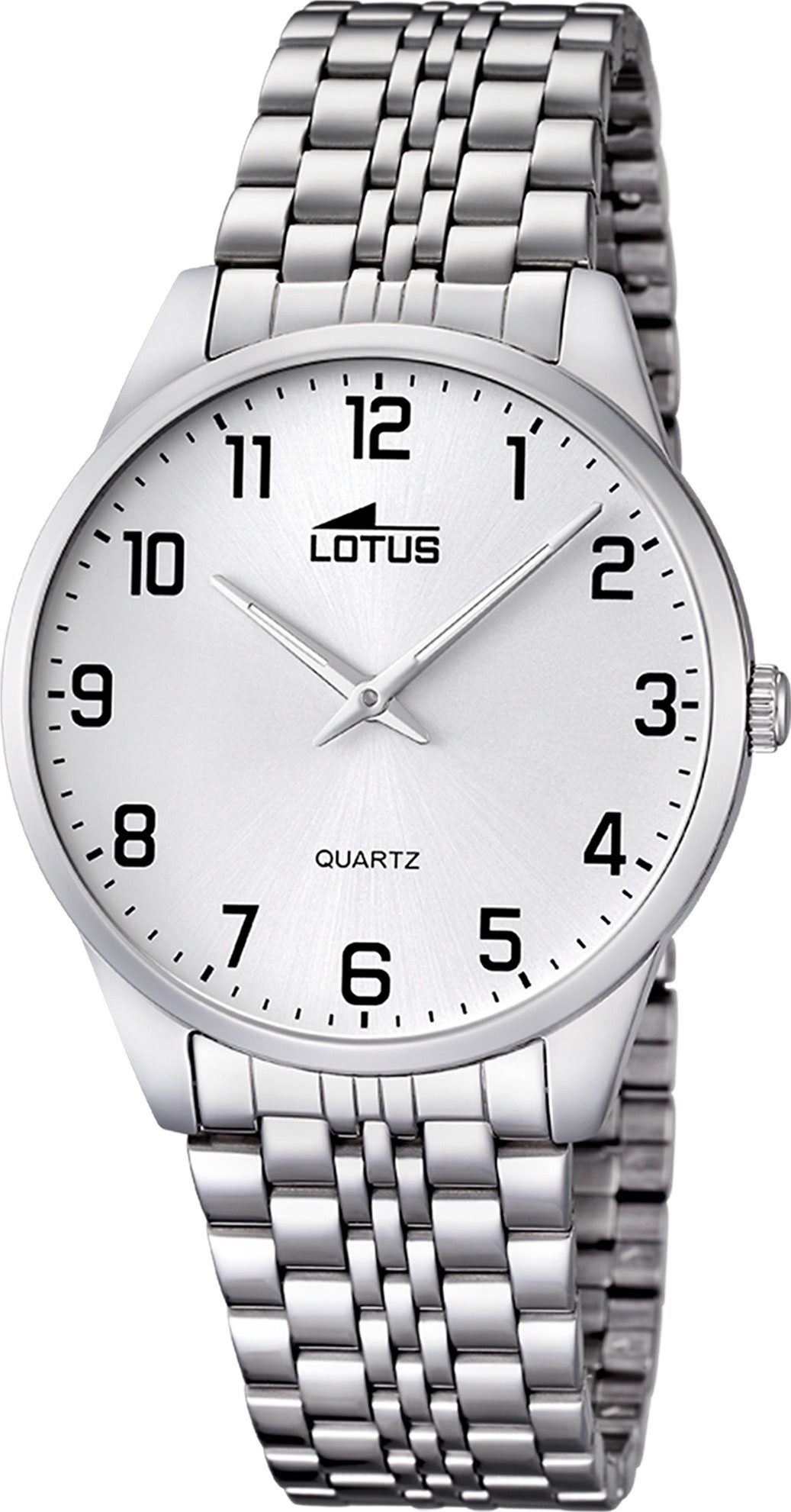 Quarzuhr Lotus Herrenuhr Edelstahl silber Lotus