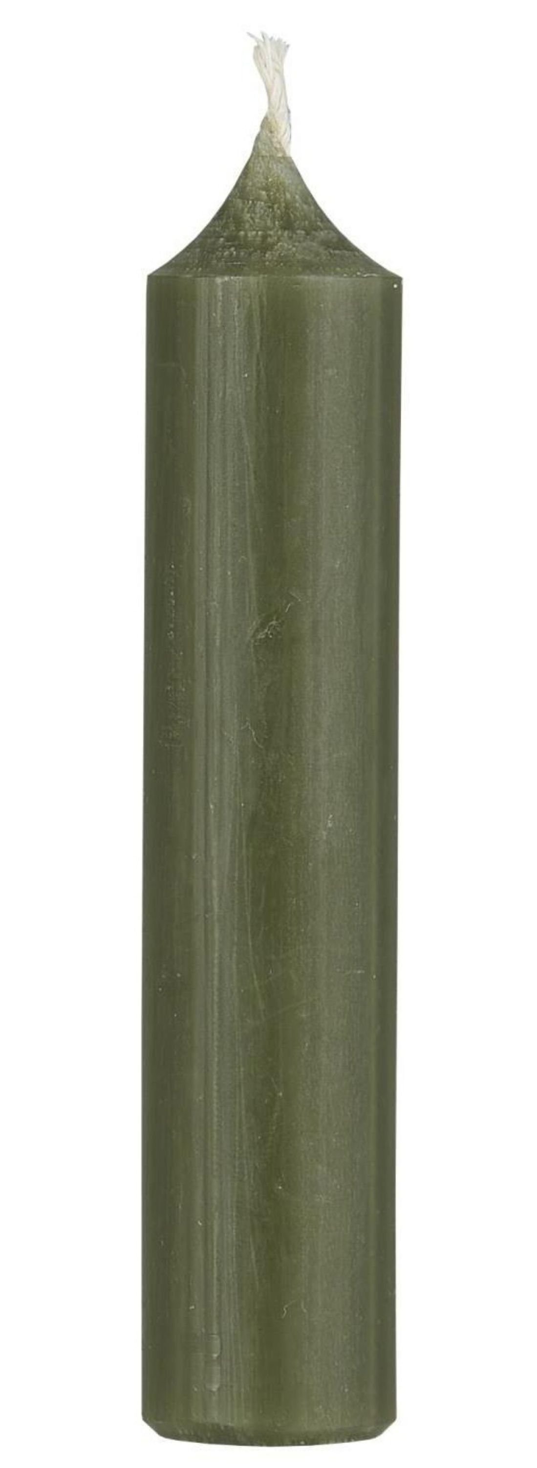 Ib Laursen Tafelkerze (Packung, 8-tlg., Pack), 8er Pack tolle im VintageStil rustikale Stabkerzen im Landhauslo