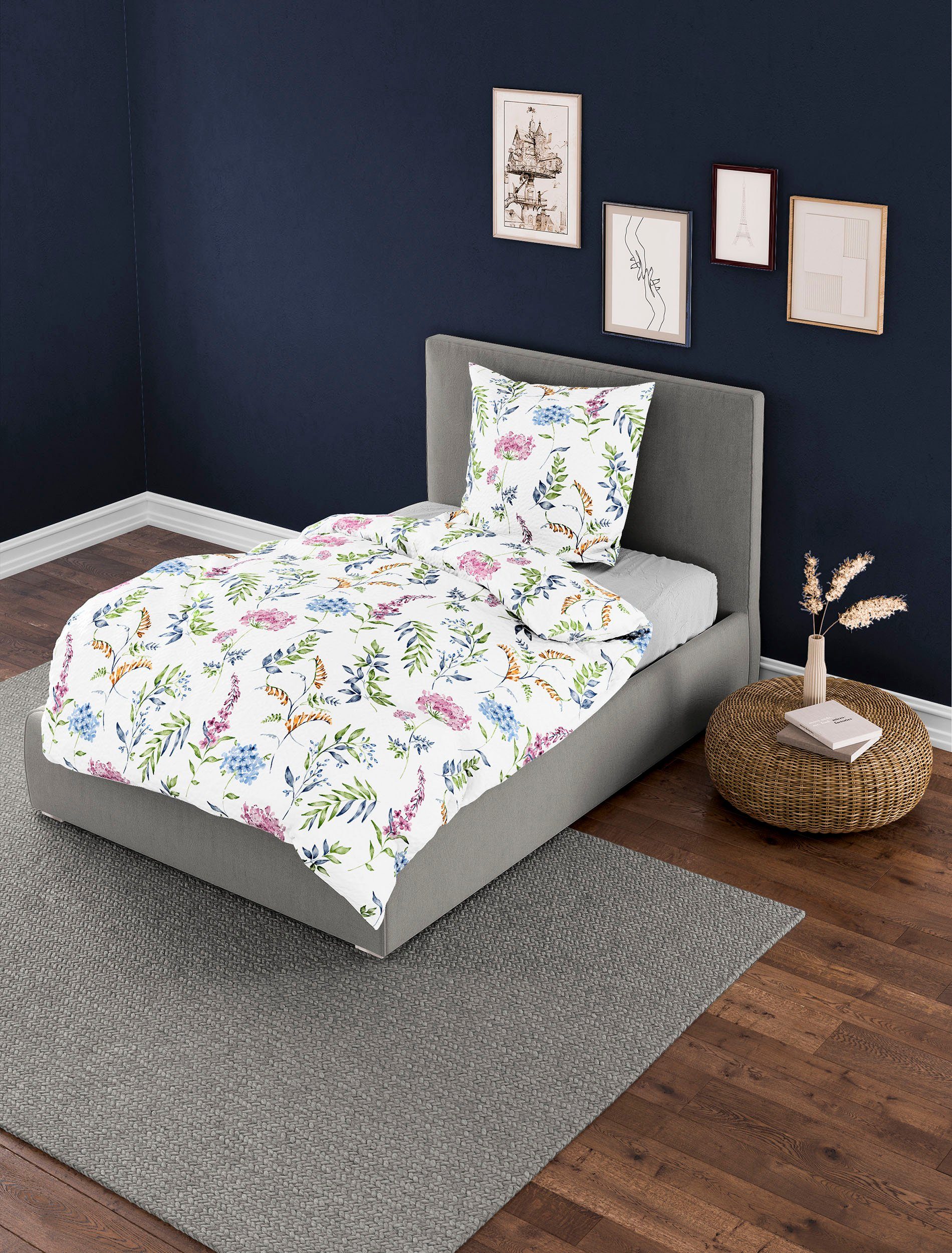 BIERBAUM Bettwäsche 3643, Mako-Satin, 2 teilig, günstig online kaufen