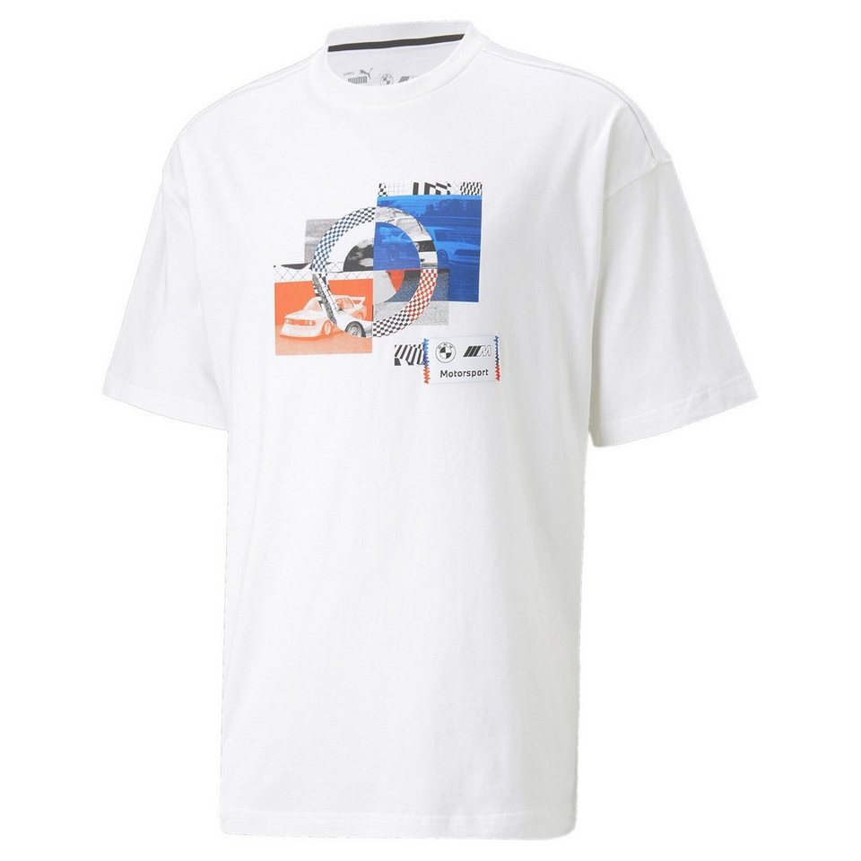 PUMA Trainingsshirt BMW M Motorsport Statement T-Shirt mit Autografik Herren