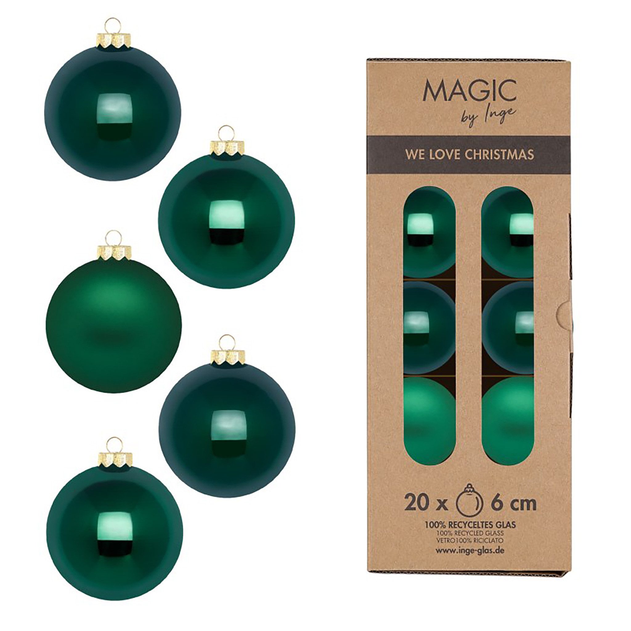 MAGIC by Inge Weihnachtsbaumkugel, Weihnachtskugeln Glas günstig online kaufen