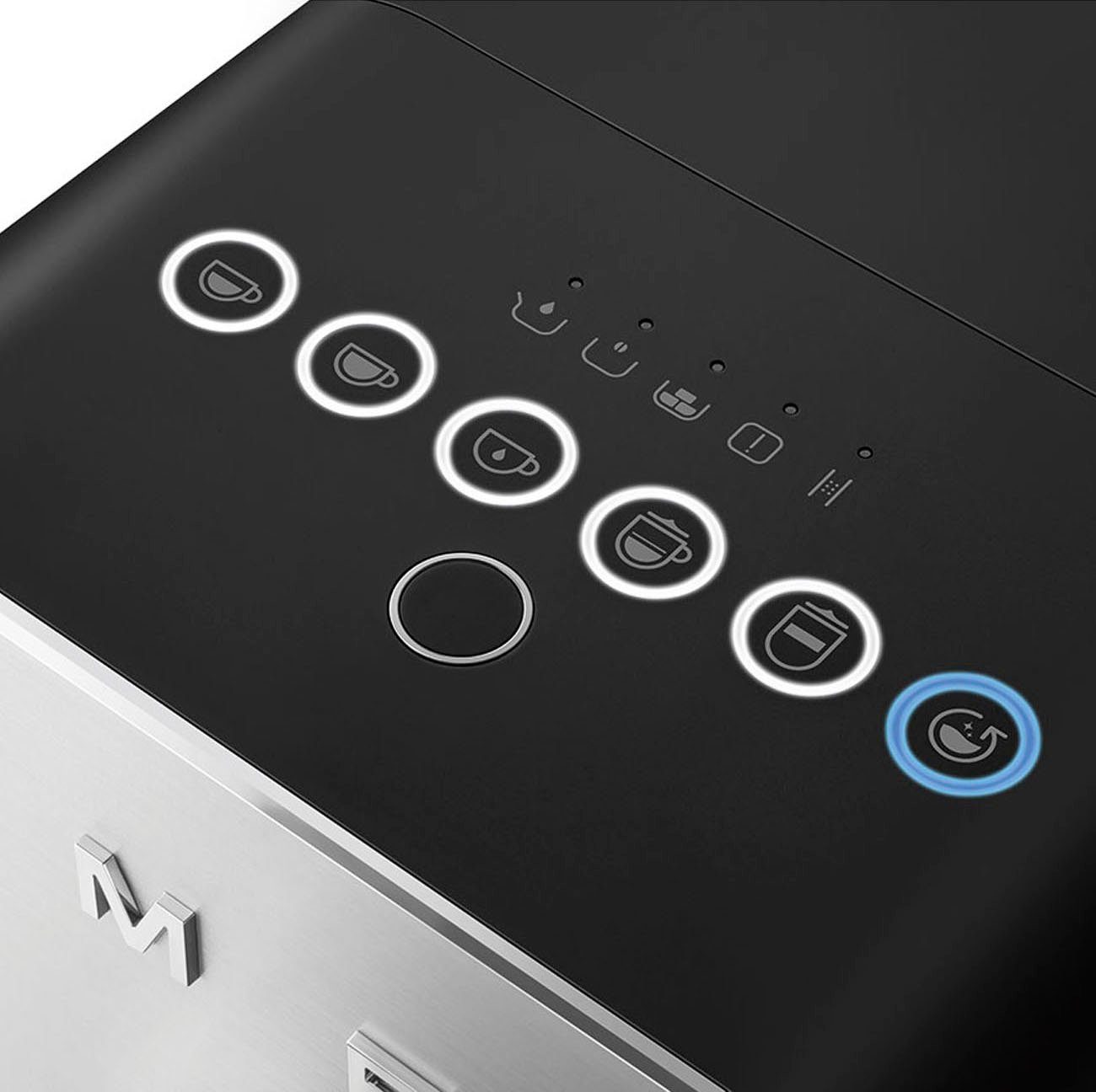 Smeg Kaffeevollautomat BCC13BLMEU, inkl. Milchbehälter