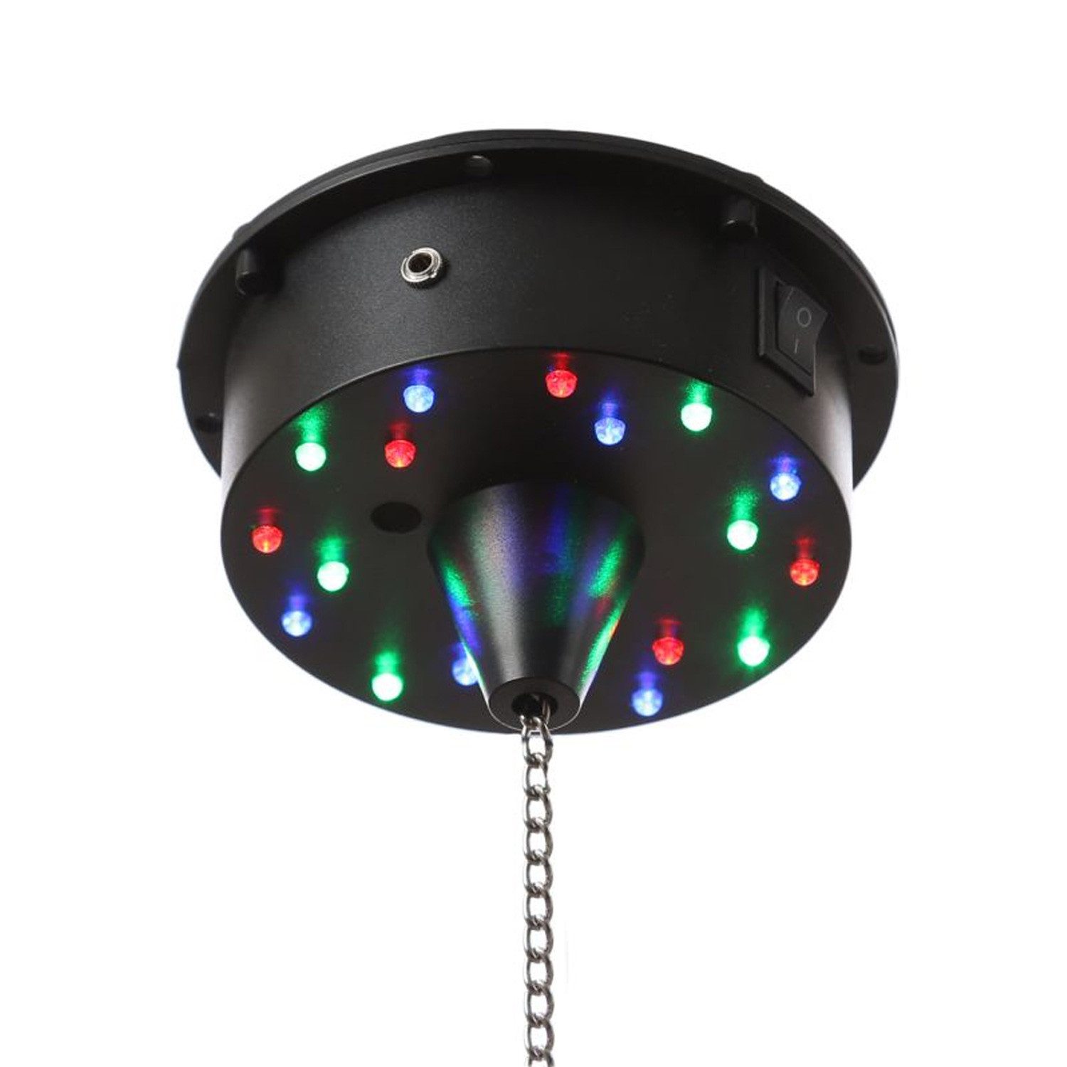 SATISFIRE Discolicht Spiegelkugel Motor bunte LED für Discokugel bis 20cm B günstig online kaufen