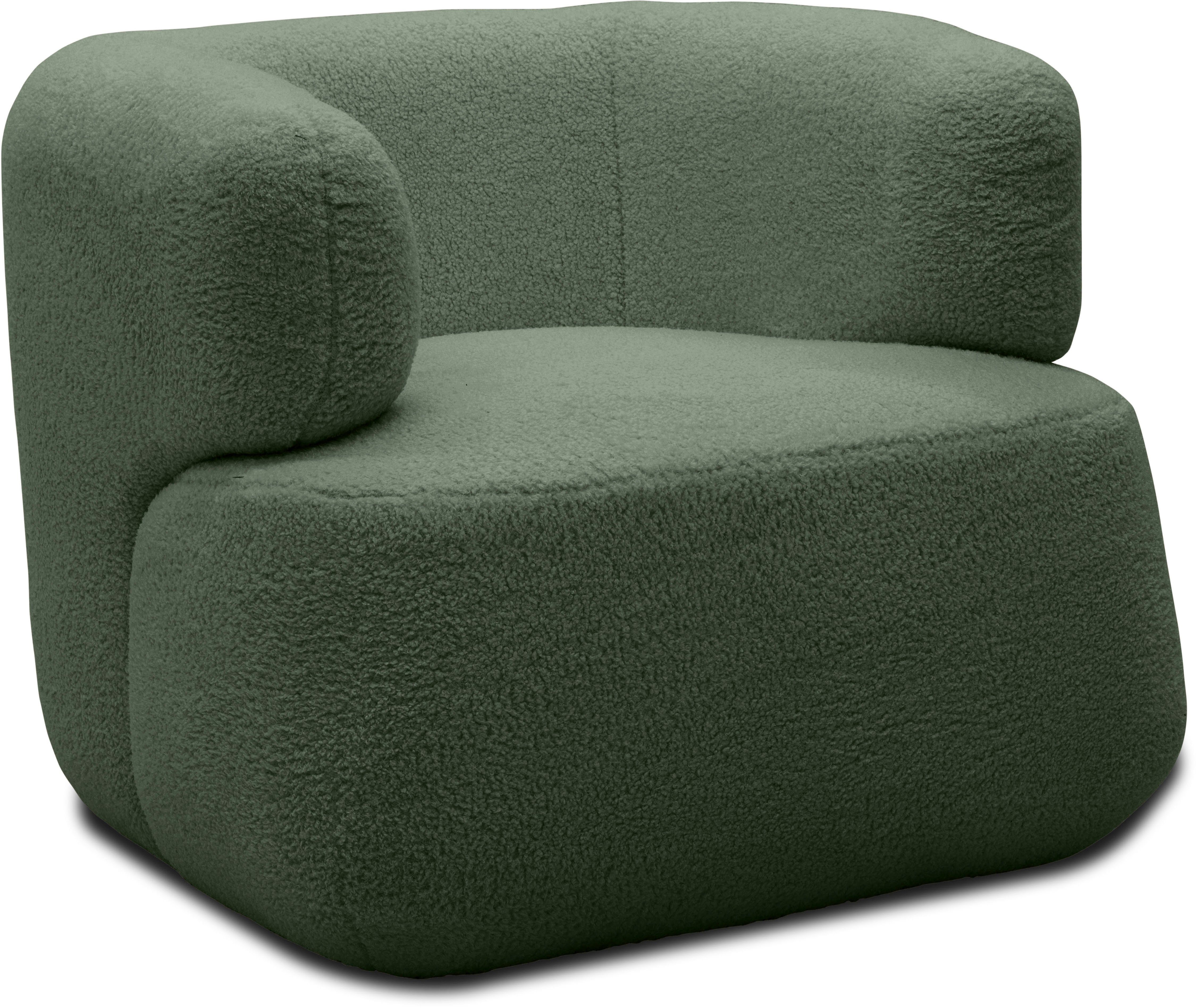 DOMO collection Sessel 800012, Formschöner Polstersessel