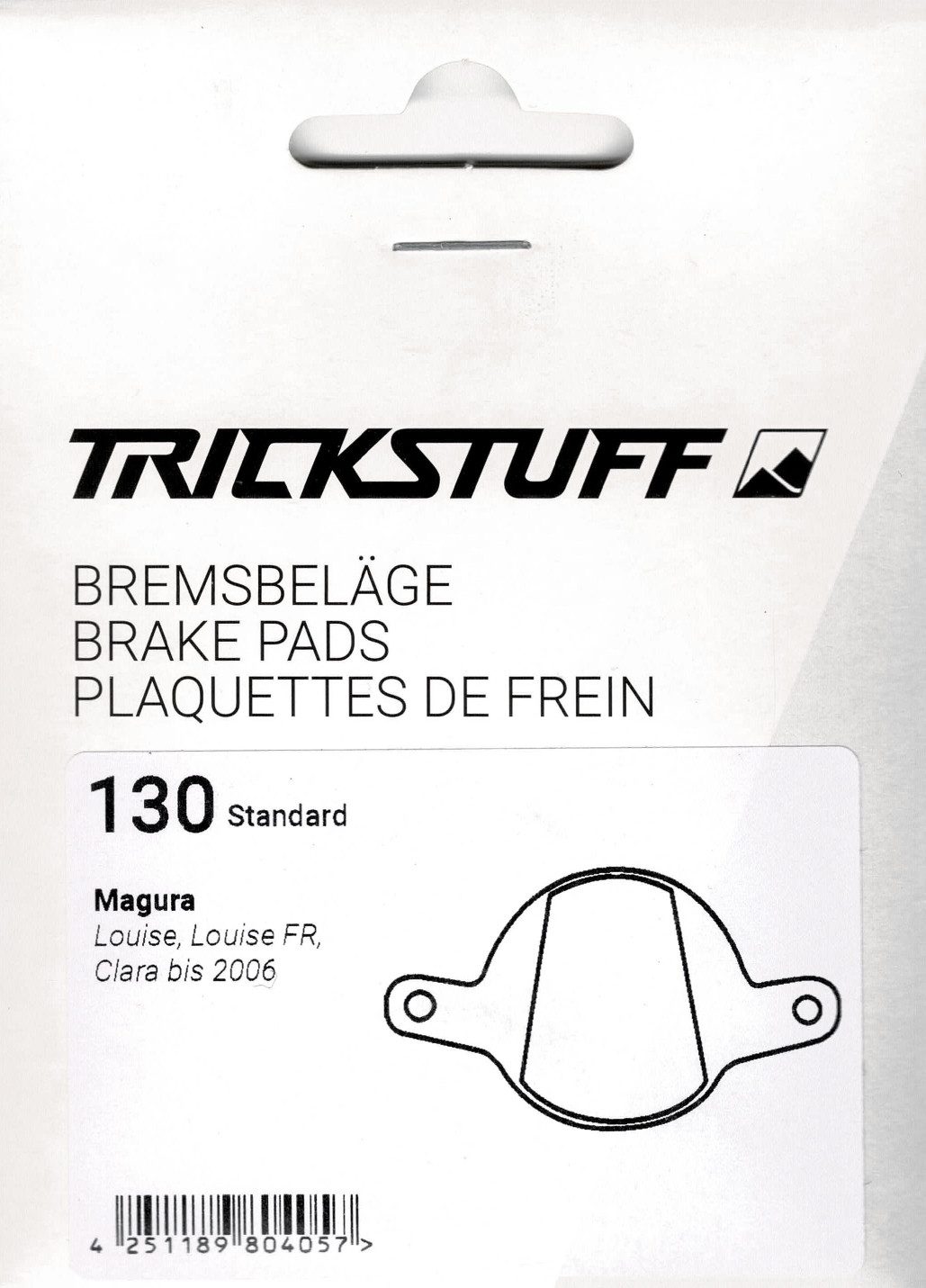 Trickstuff Bremsbelag Trickstuff 130 Standard Scheiben - Тормозные колодки