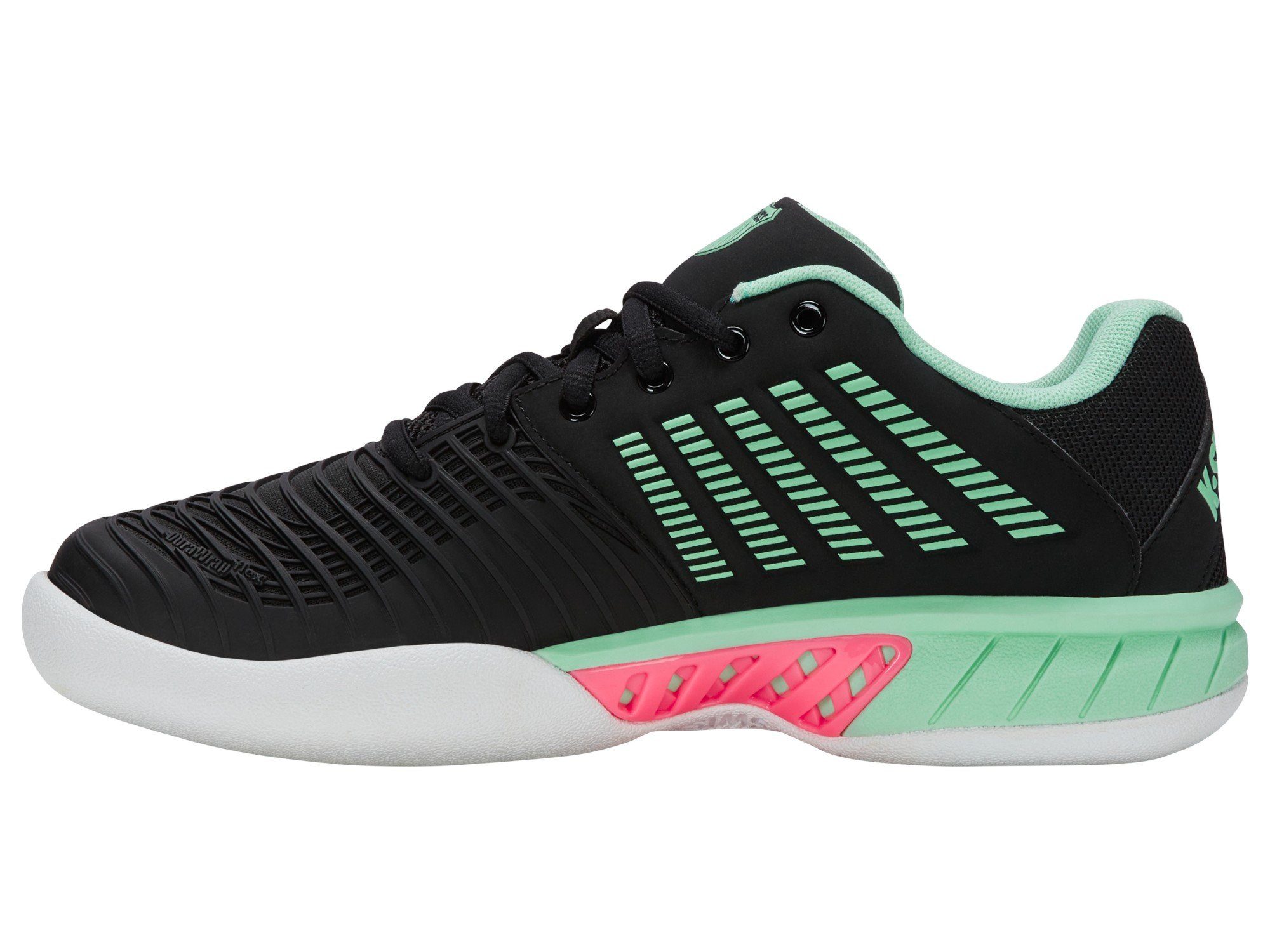 K-Swiss Performance Express Light 3 Indoor/Carpet/Teppich schwarz Damen Tennisschuh