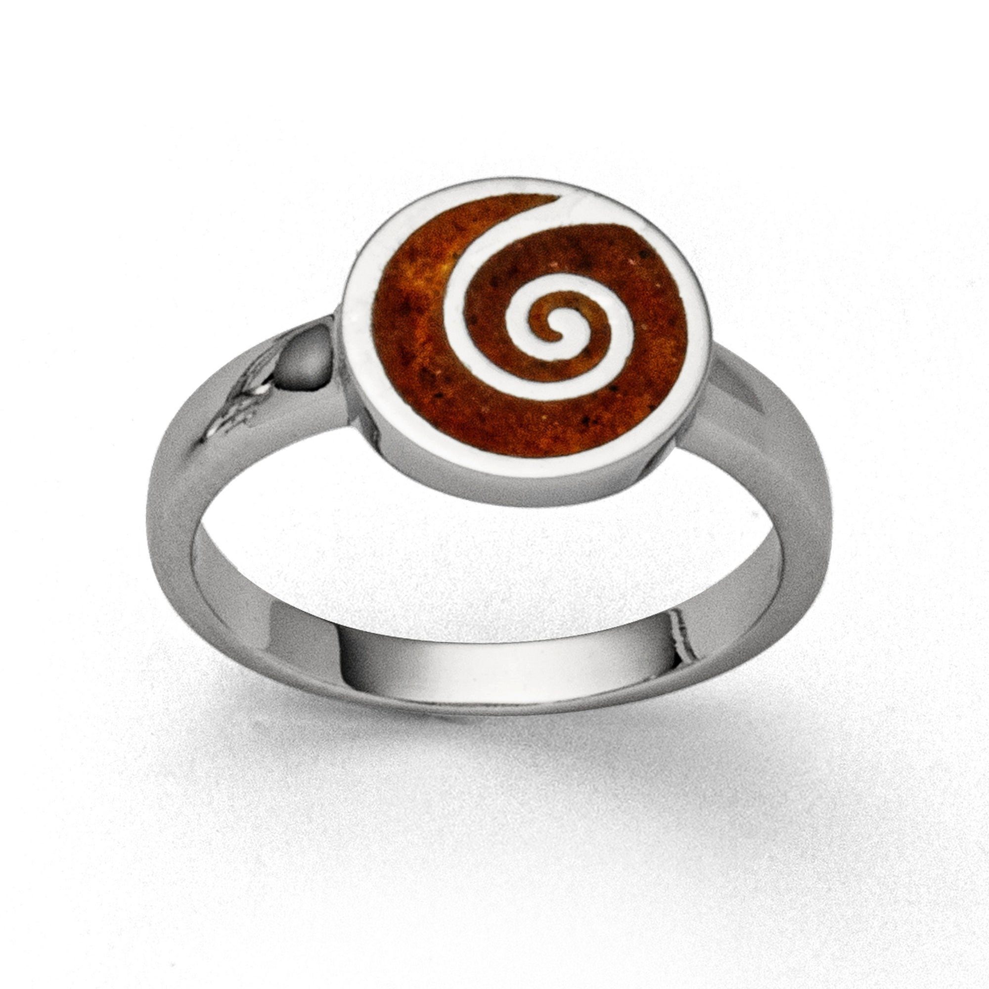 DUR Fingerring DUR Schmuck: Ring "Bernsteinsandspirale 2.0" mit Bernstein R günstig online kaufen