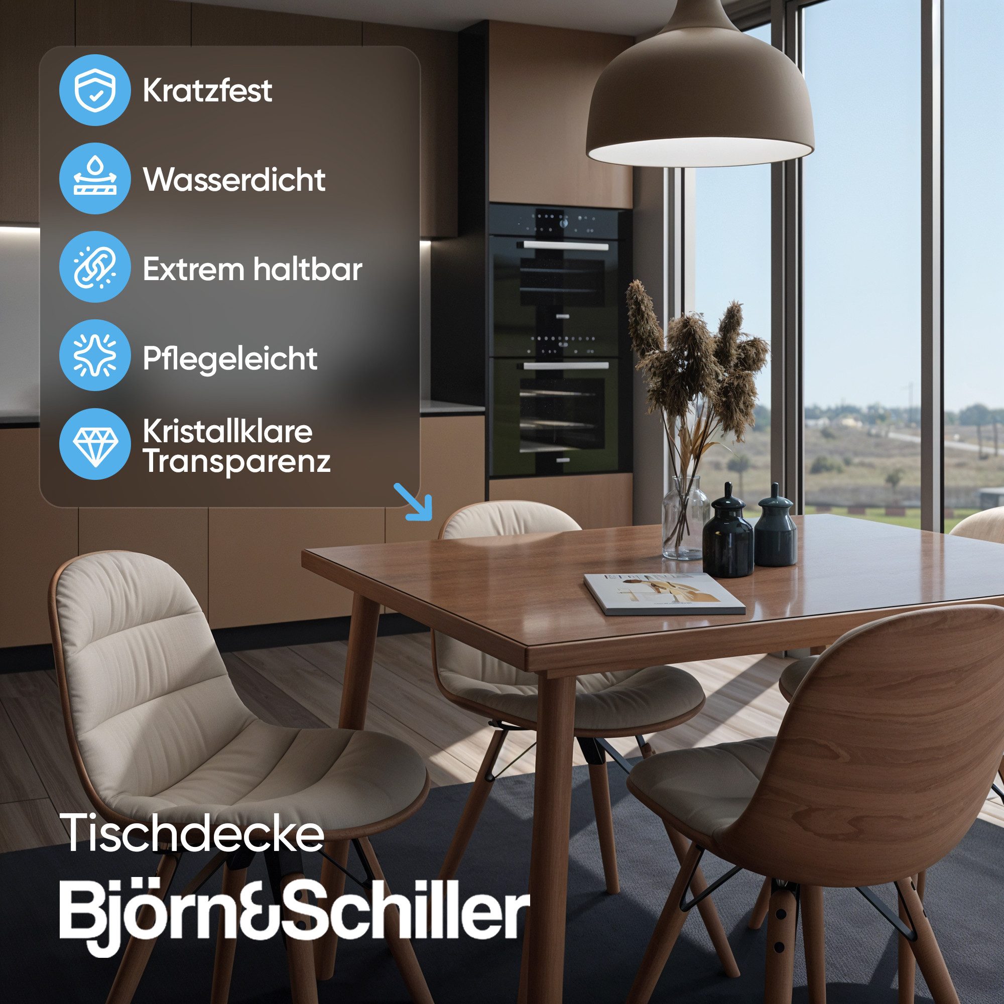 Björn&Schiller Tischdecke Glasklare Tischfolie 2mm – günstig online kaufen