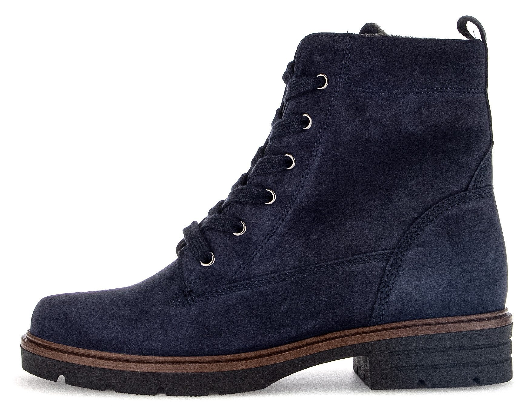 Gabor Schnürboots, Blockabsatz, Schnürstiefelette, praktischer Innenreißver günstig online kaufen