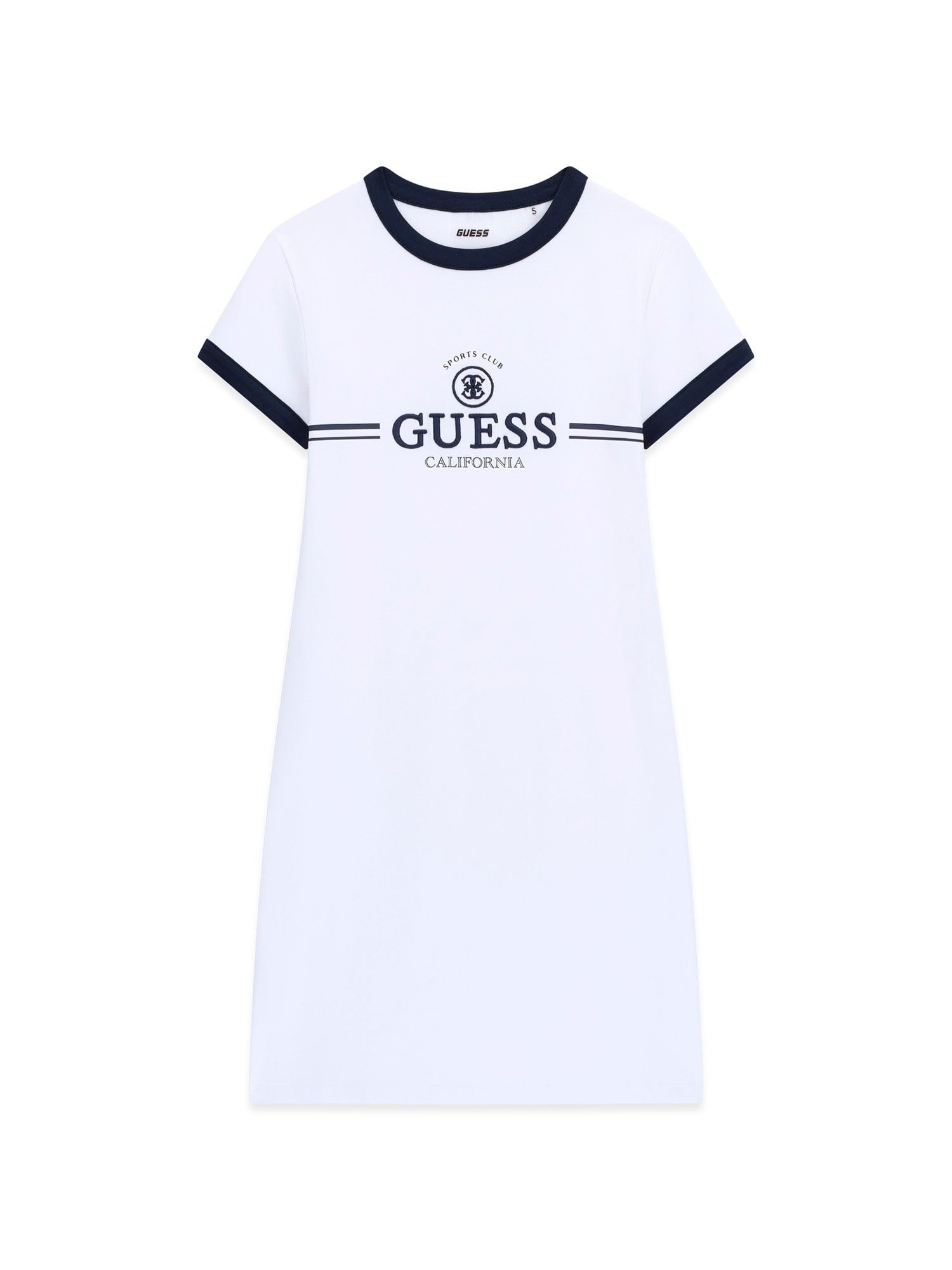 Guess Minikleid MILA SS SHORT DRESS - Kleid Damen - Minikleid - Shirtkleid