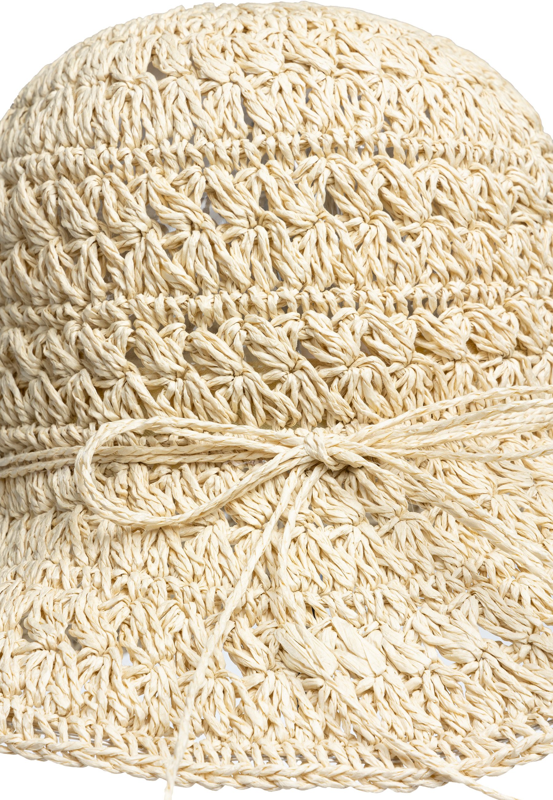 Caspar Strohhut HT31 Damen Sommerhut aus Papierstroh