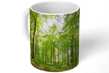 MuchoWow Tasse Wald - Sonne - Baum, Keramik, Kaffeetassen, Teetasse, Becher, Teetasse, Geschenk