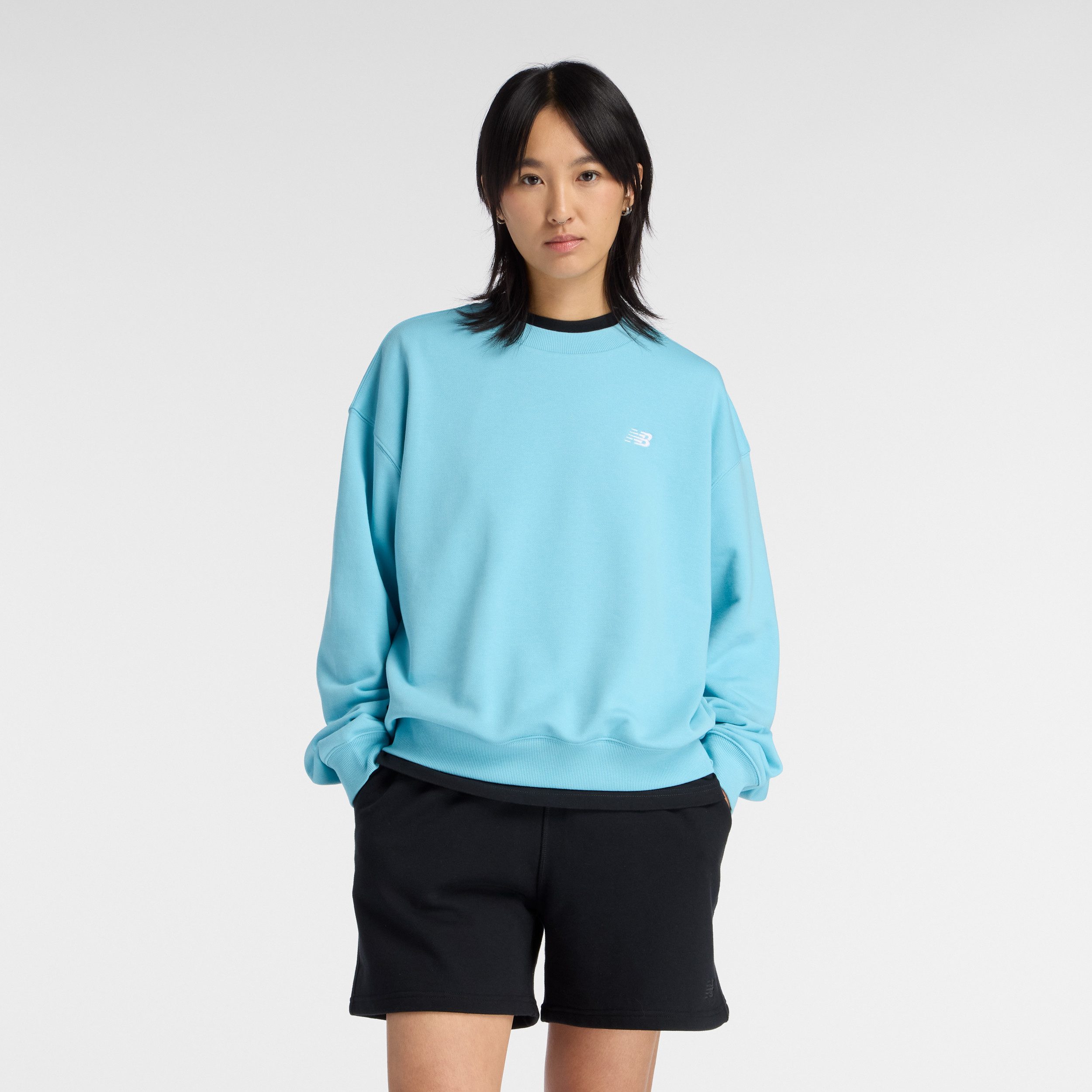 New Balance Sweatshirt Sport Essentials French Terry Crew lockere Passform, mit Rundhalsausschnitt. € 58,99