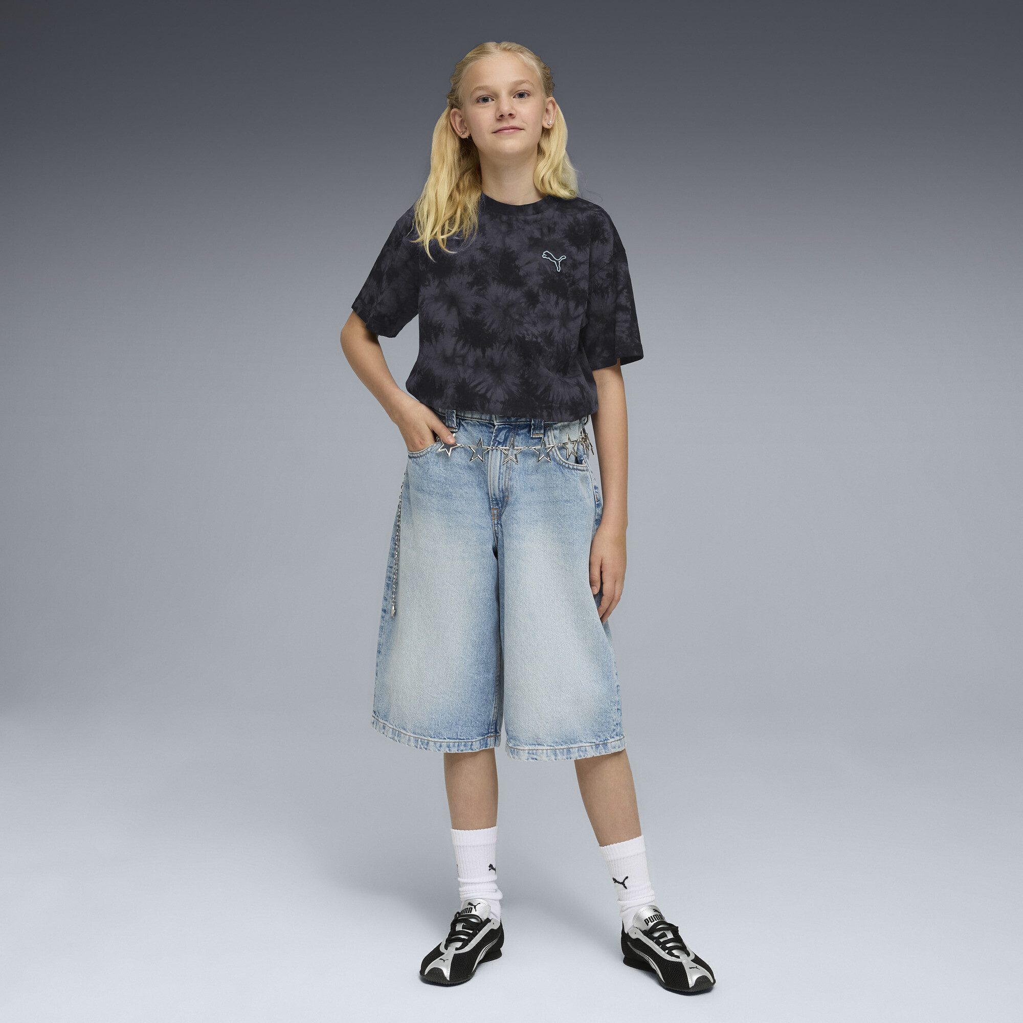 PUMA T-Shirt Essentials Relaxed Tie Dye T-Shirt Jugendliche