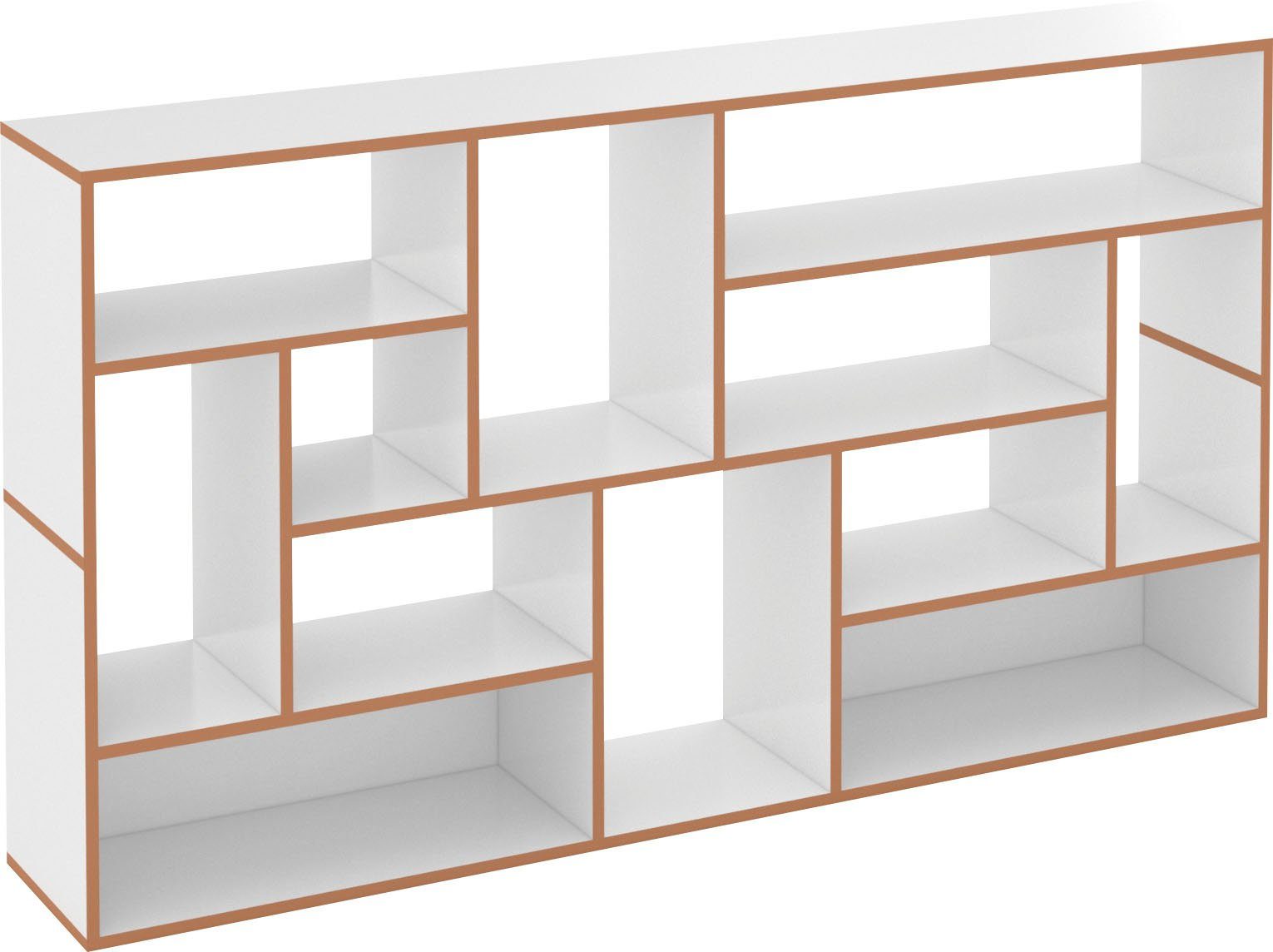 Tojo Mehrzweckregal hanibal side, Keine Schrauben notwendig, Breite/Höhe: 198/200 cm