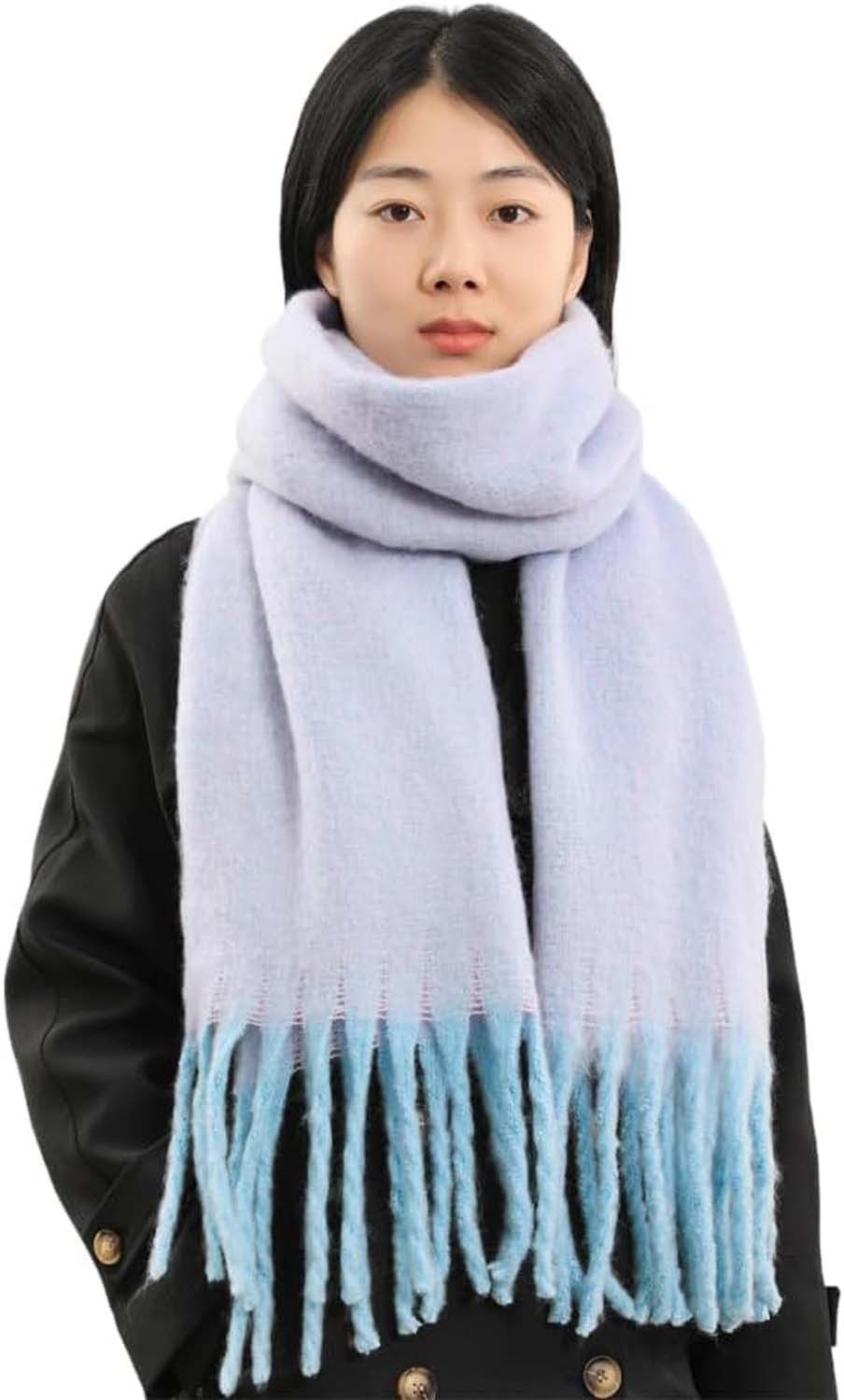 Coonoor Modeschal Damen Winter Halstuch Kuschelig Dicker Schal Tücher