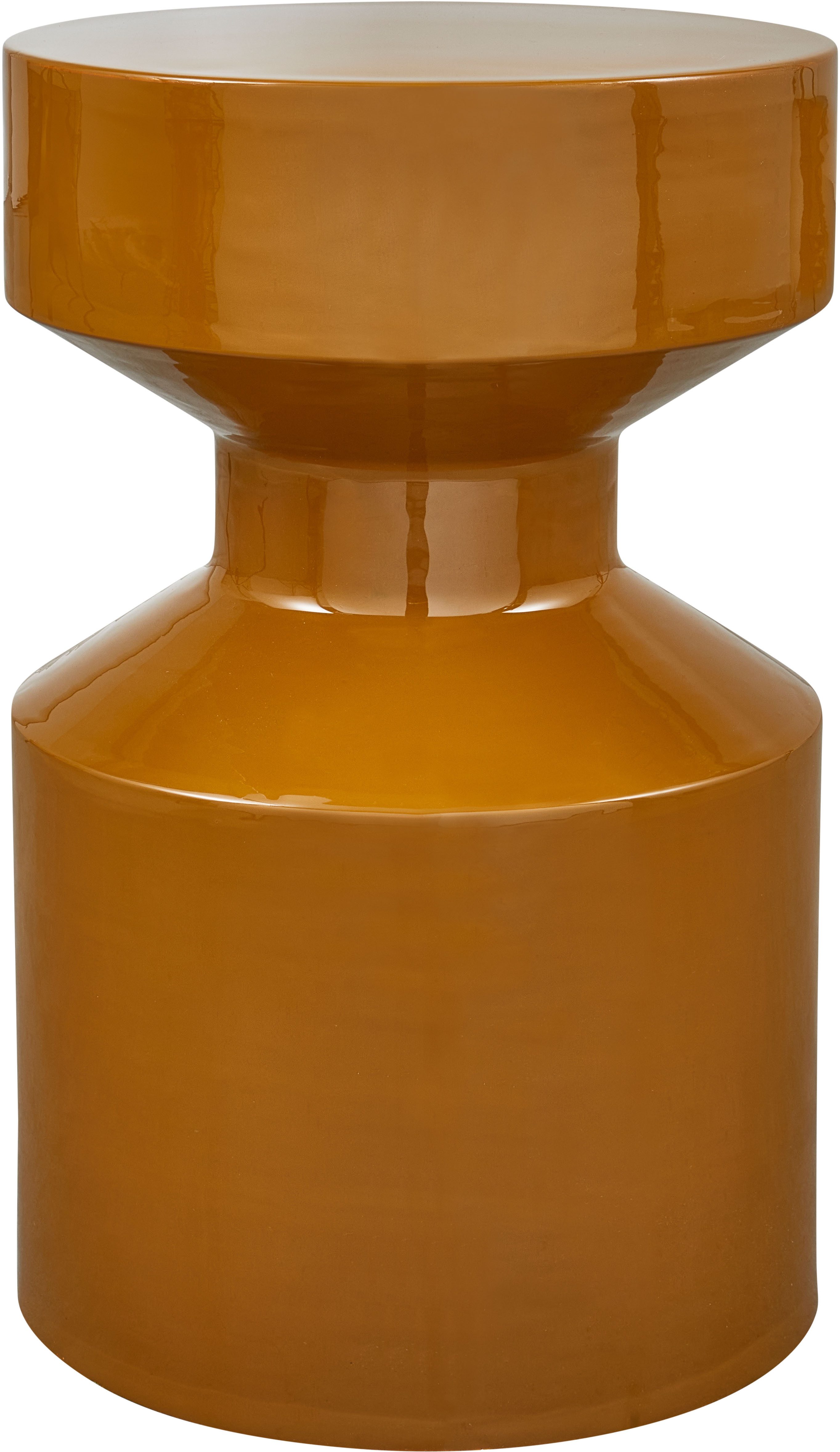 WOOOD Beistelltisch Ferry mit Chromoberfläche und Metallkonstruktion B 30 x T 30 x H 47 cm