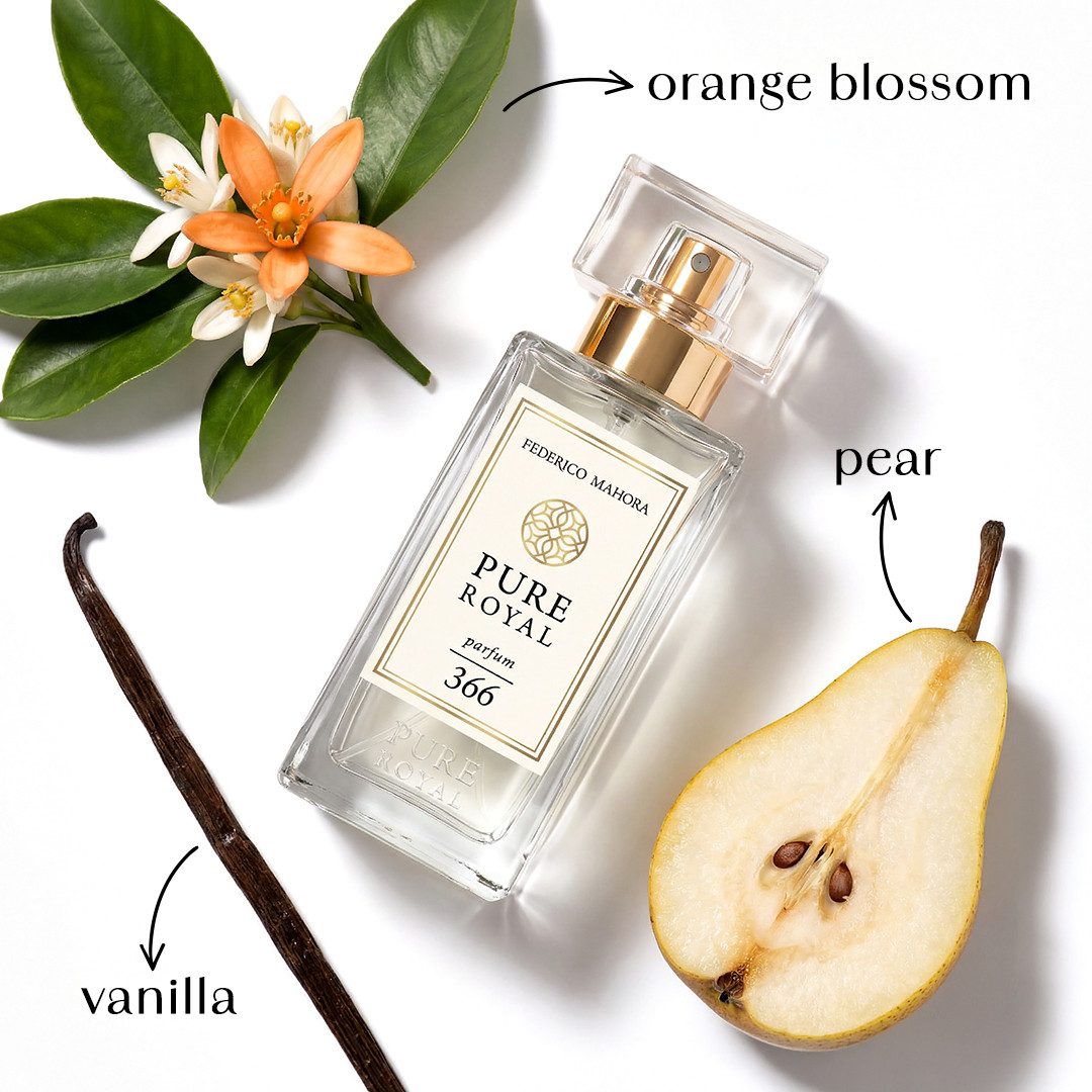 Federico Mahora Eau de Parfum Pure Royal 366 Damenduft 50 ml rosa Pfeffer, Orangenblüte, Birne