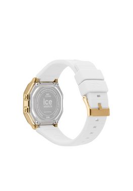 ice-watch Digitaluhr Ice Digit Retro White Gold Small