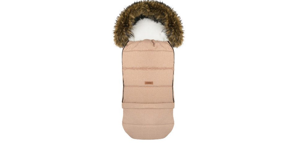 GOLDKIDS Fußsack Winter Fußsack für Kinderwagen Babyschale (Schlittensack - wasserdicht, Baby Fußsack Kuschelsack), Winterfußsack 115/85 cm x 50 cm