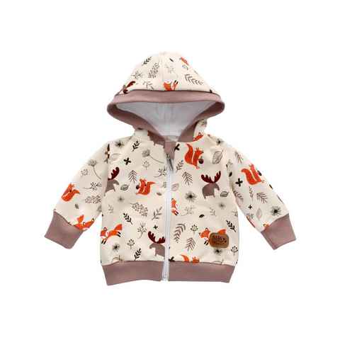 Baby Sweets Kapuzensweatjacke Jacke Waldtiere (1-tlg)