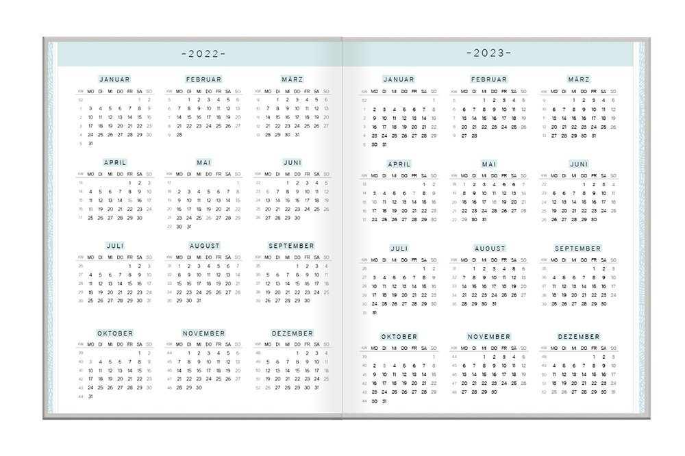 Grafik Werkstatt Taschenkalender Terminplaner Lady - Challenge... 2022