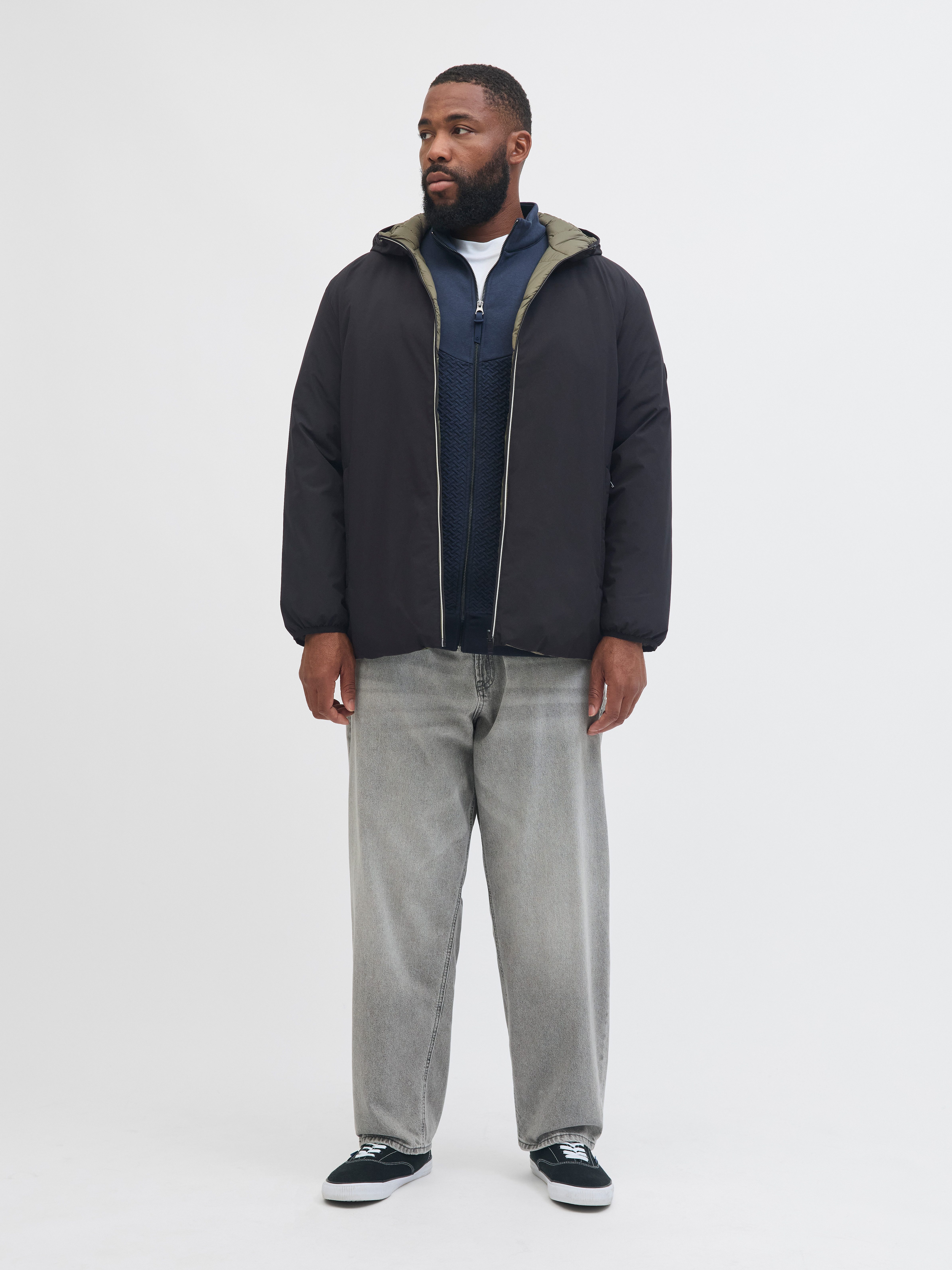Jack & Jones PlusSize Wendejacke JJEBROOK REVERSIBLE JACKET SN PLS