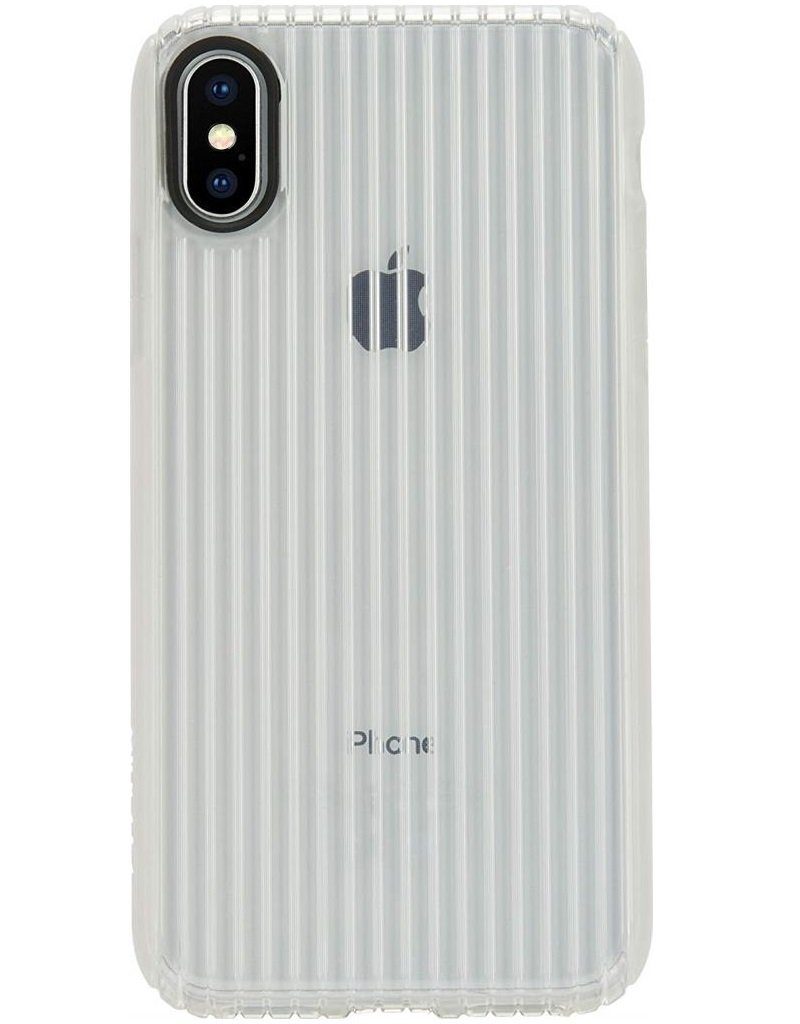 INCASE Smartphone-Hülle Incase TENSAERLITE Guard Hard-Case Handy-Cover Schutz-Hülle Tasche Etui Schale Bumper für Apple iPhone X Xs 10 14,73 cm (5,8 Zoll), Transparent