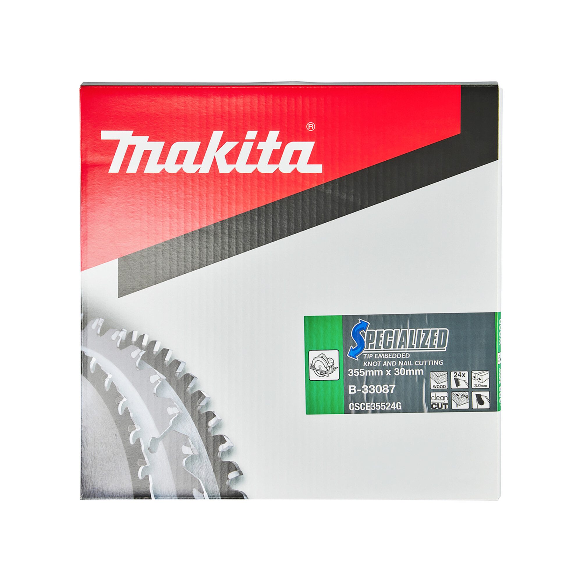 Makita Kreissägeblatt Makita SPECIALIZED Sägeb.355x30x24Z (B-33087)