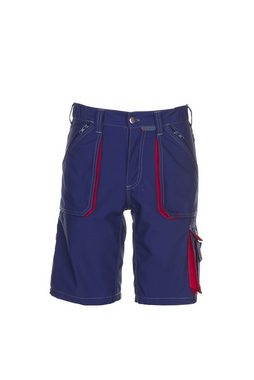 Planam Shorts Shorts Basalt marine/rot Größe XL (1-tlg)