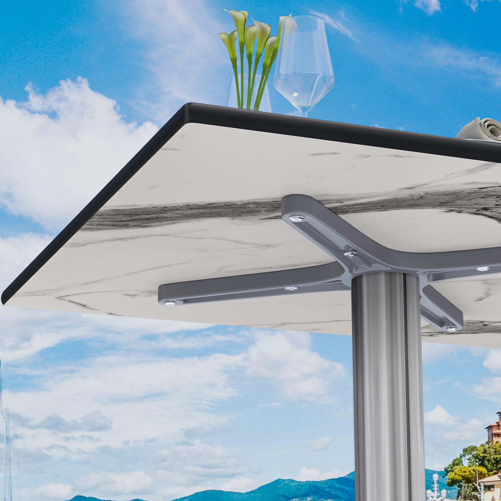 GGMMÖBEL Gartentisch CPTG