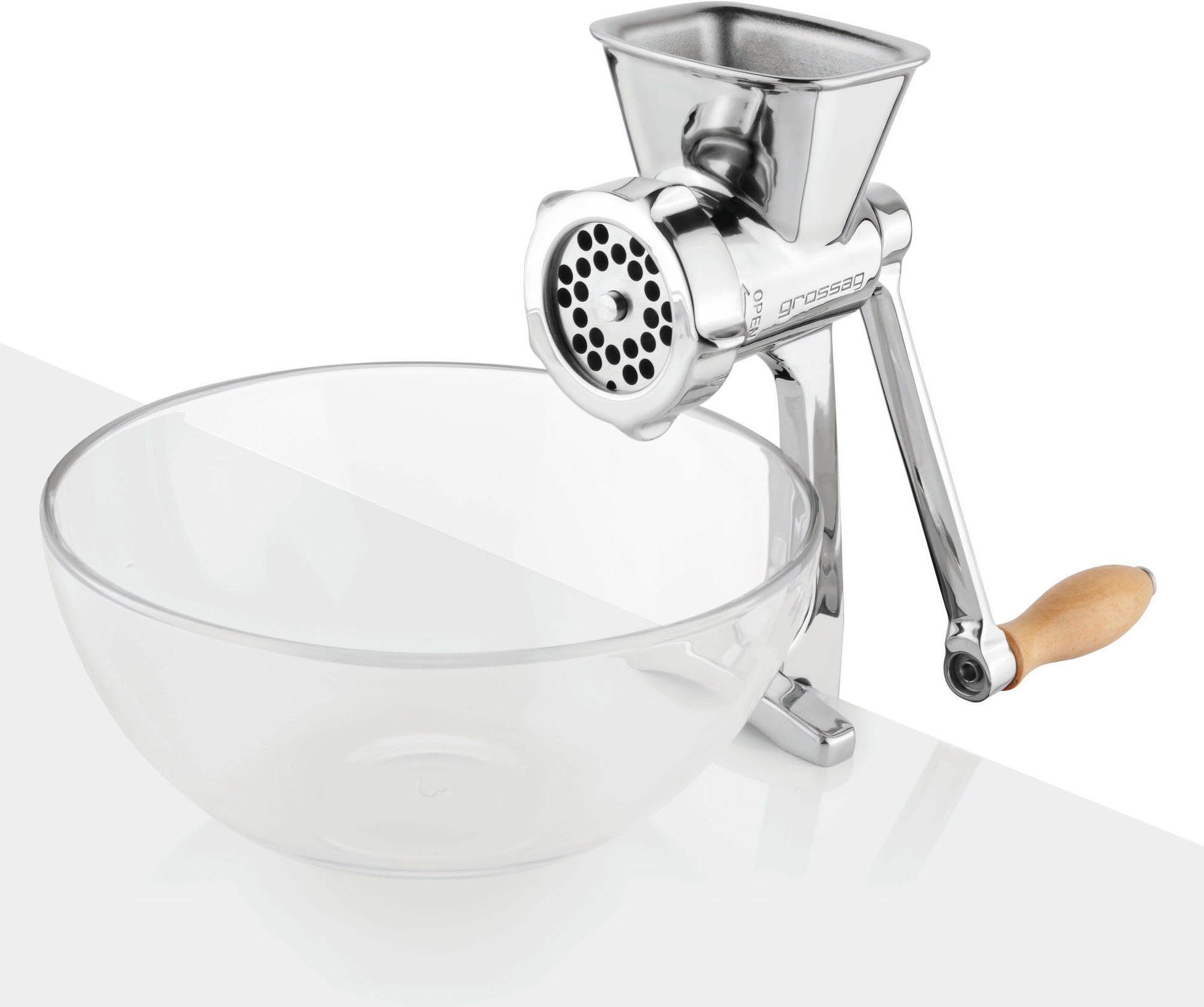 grossag Fleischwolf ., Edelstahl