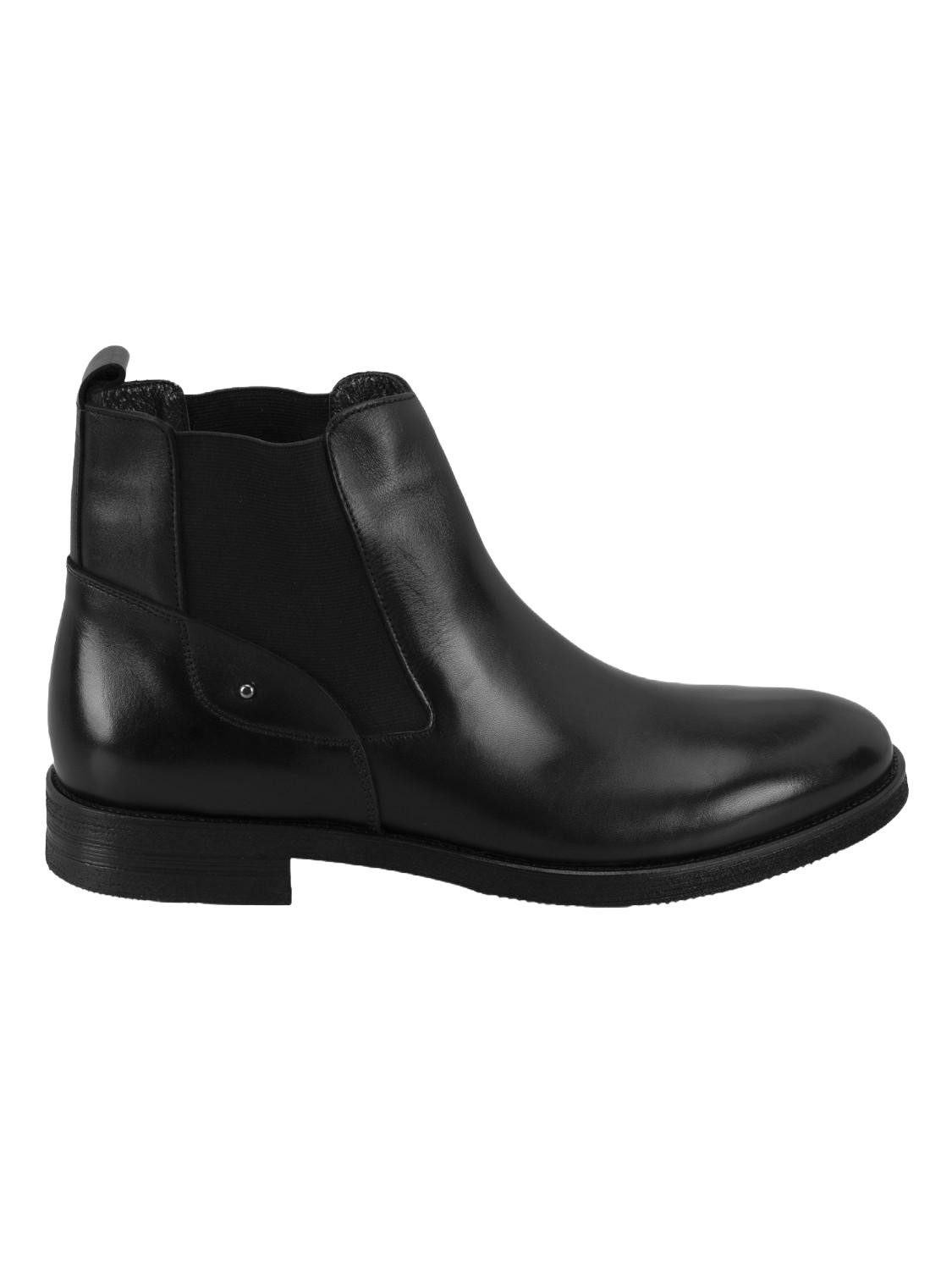 Desa Herren-Lederstiefel – Flacher Absatz, atmungsaktiv Stiefelette günstig online kaufen