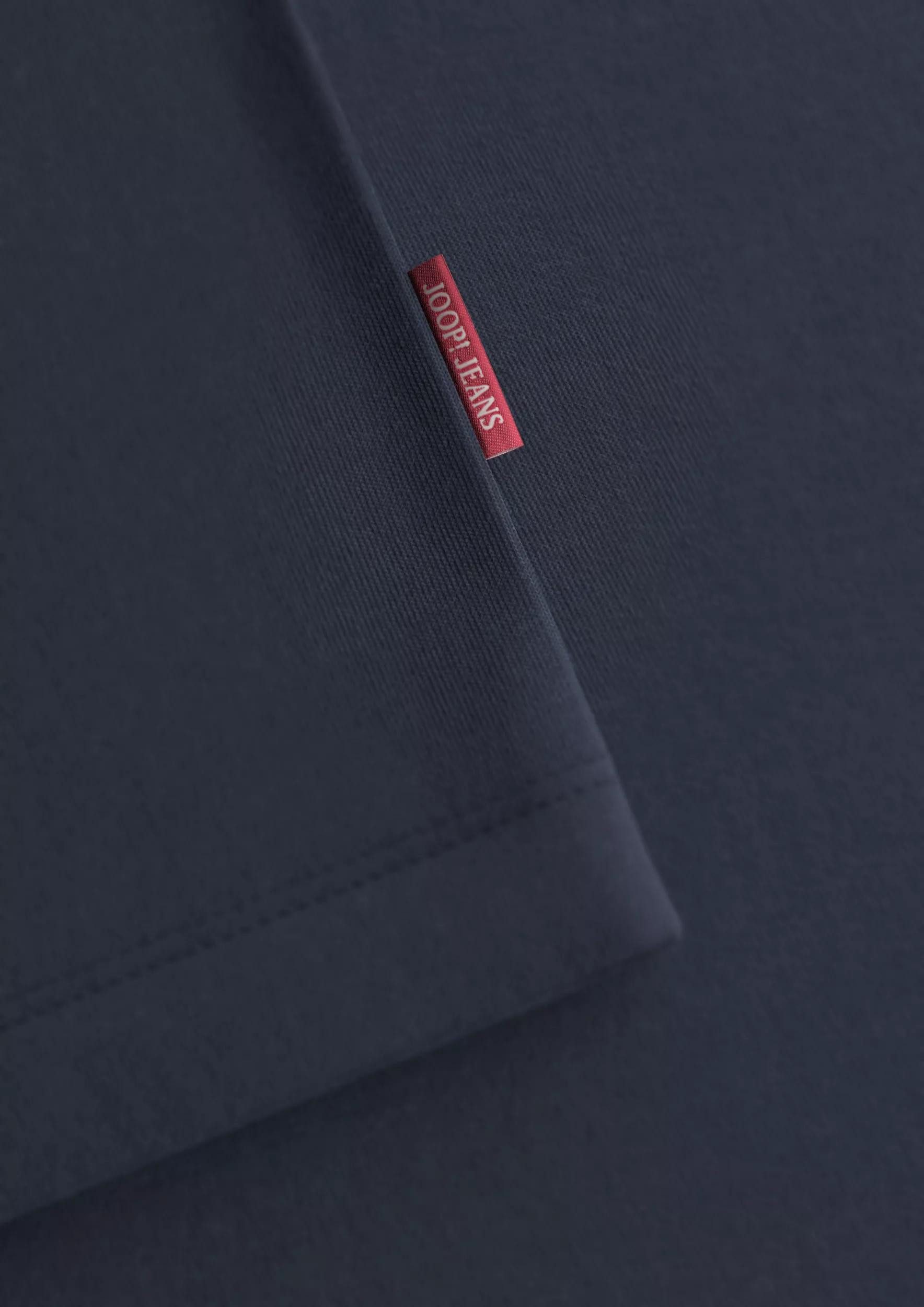 Joop Jeans Rundhalsshirt Cedric mit Bündchen am Ärmel