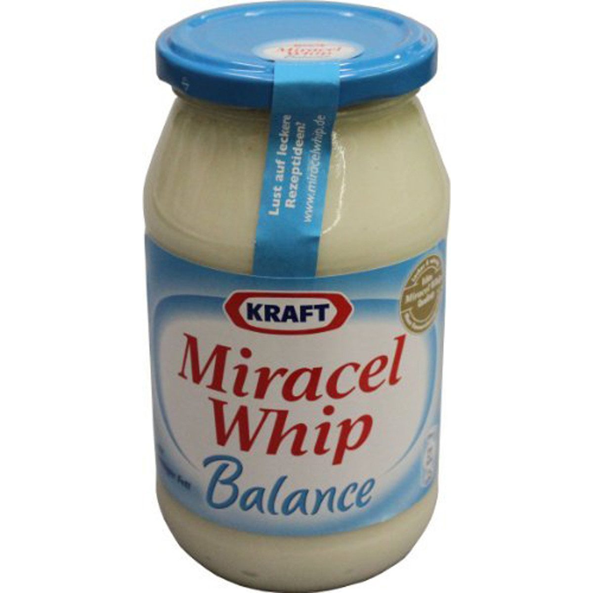Kraft Saucen, Kraft Miracel Whip Balance cremig mild klassisch fein lecker 500 ml