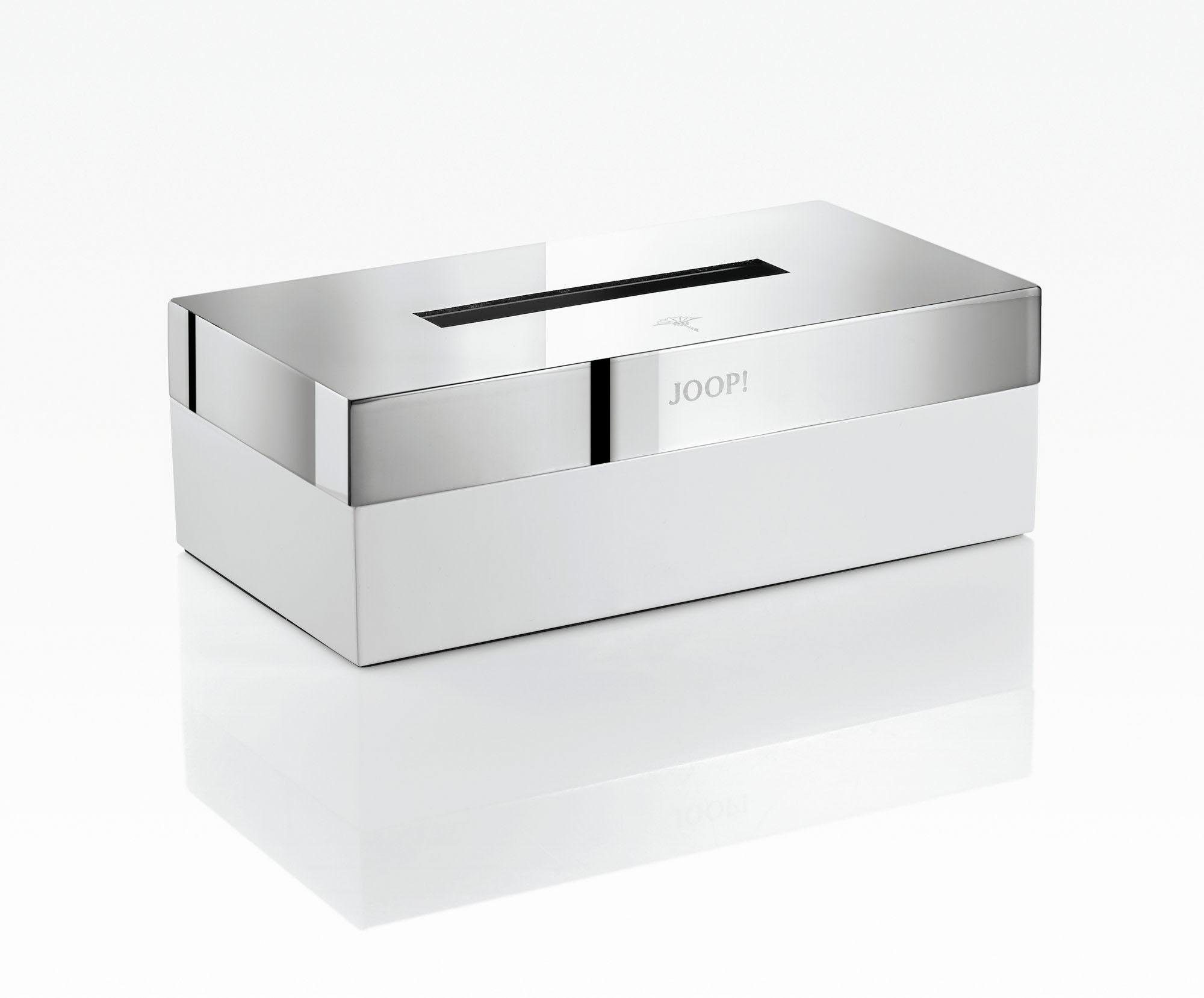 Papiertuchbox CHROMELINE, stabilem Papiertuchbox aus Edelstahl hochwertigem, Joop!