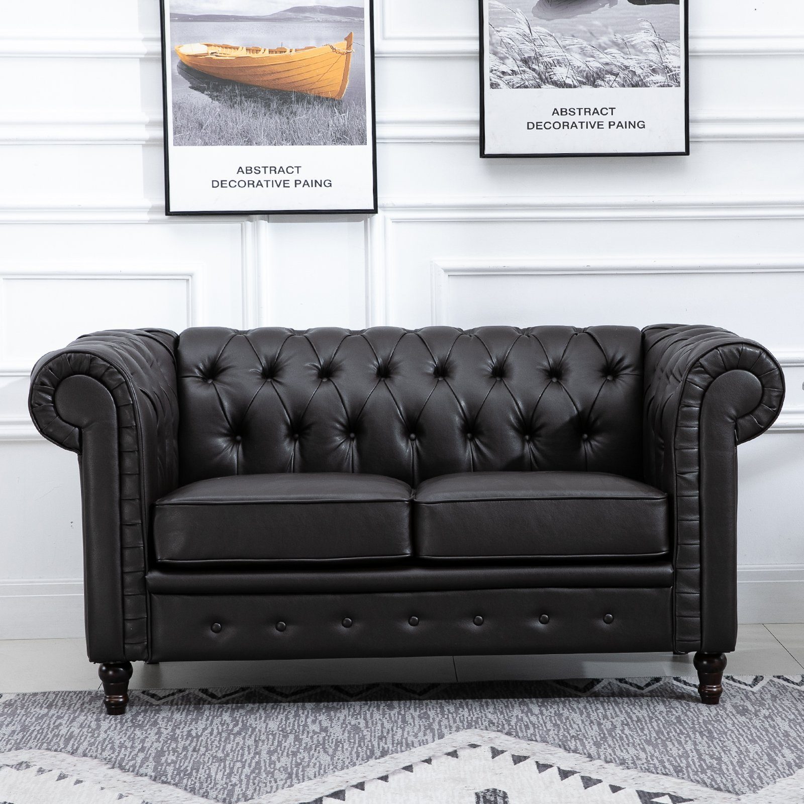 HOMCOM 2-Sitzer -Sofa