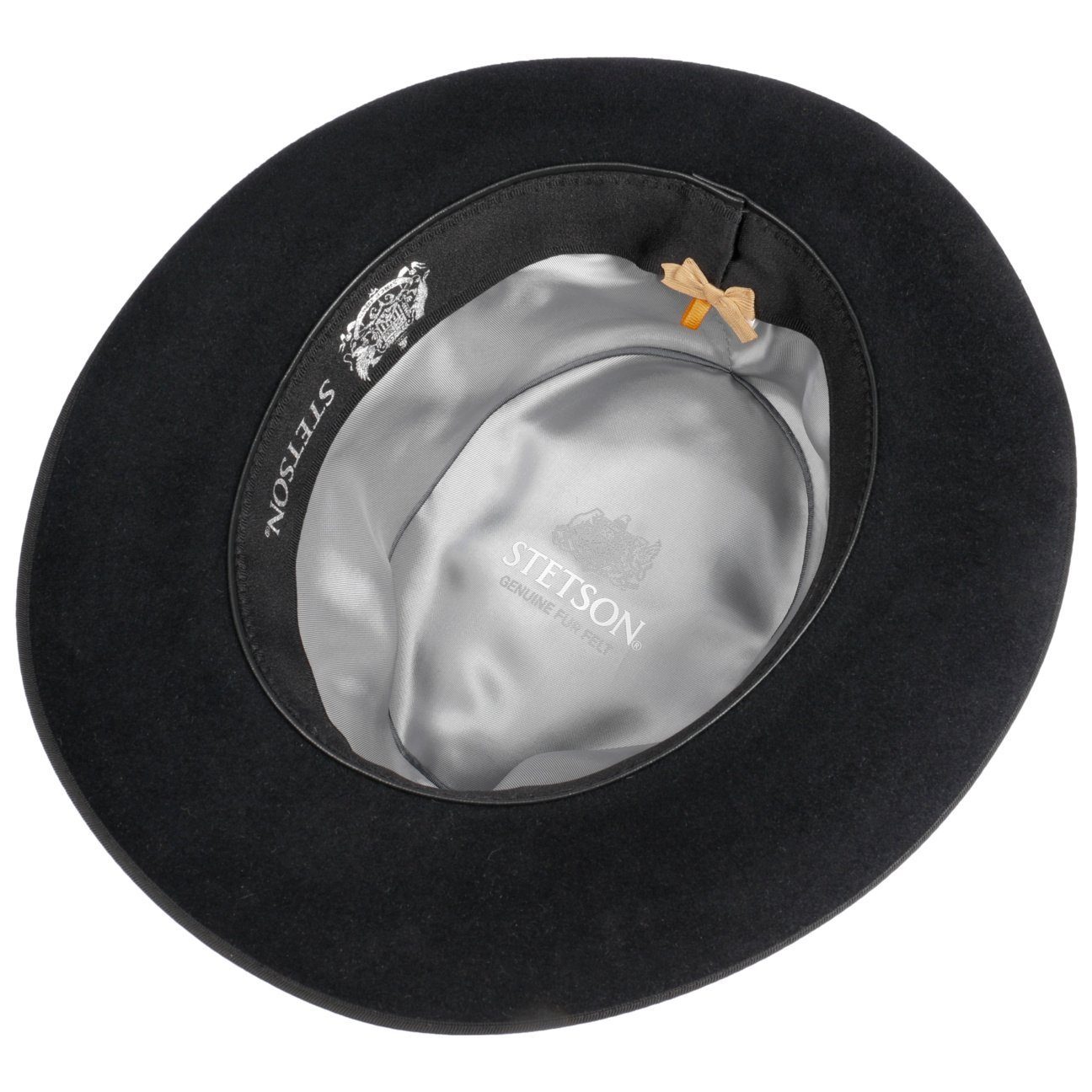 the mit schwarz EU (1-St) Futter, Filzhut Made Filzhut Stetson in